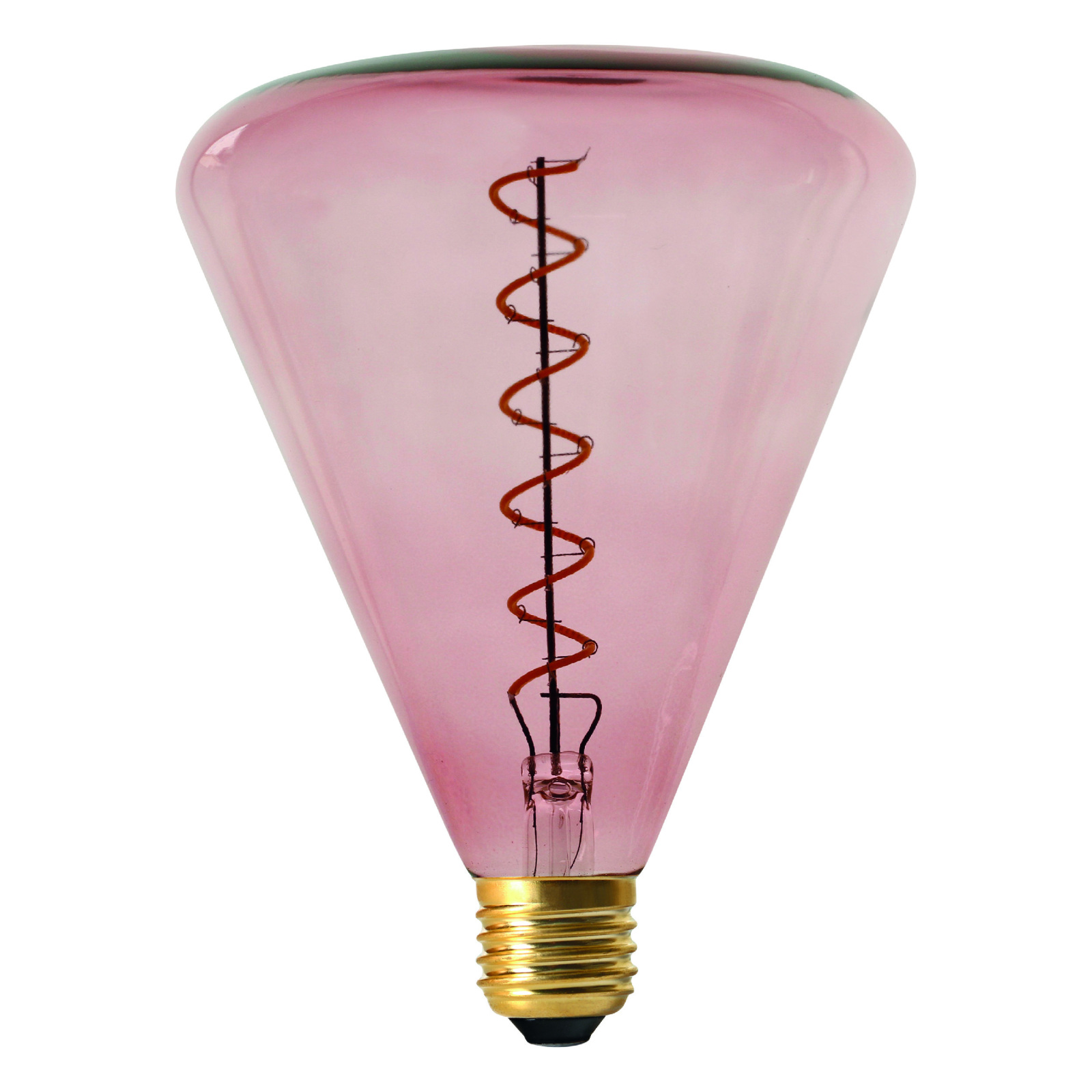 LED-Leuchtmittel DILLY - rot - 4 Watt - E27 - warmweiß