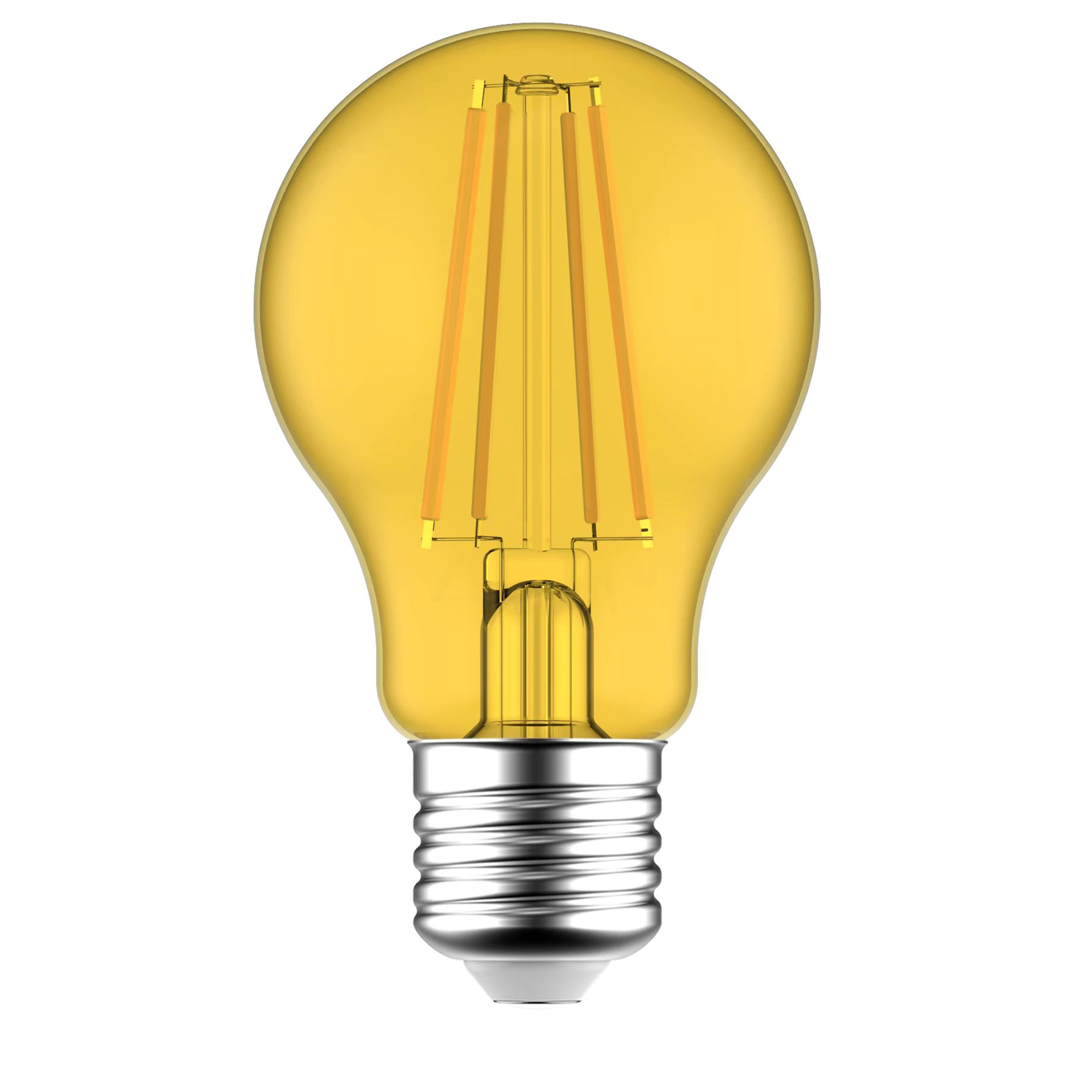 LED-Leuchtmittel - gelb - 4,5 Watt - E27