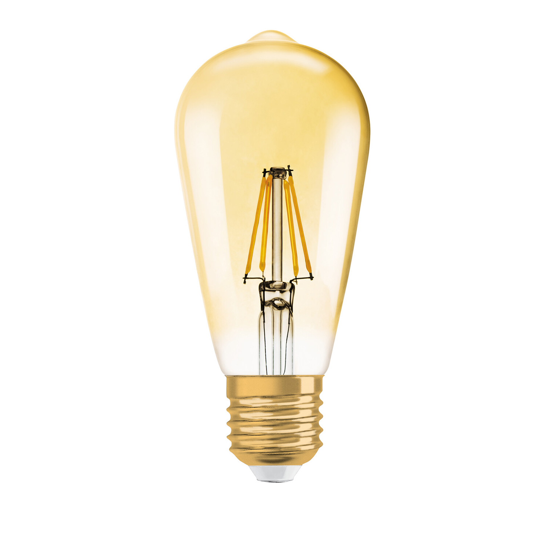 LED-Leuchtmittel Vintage Edison 2er-Set - warmweiß - 6,5 Watt