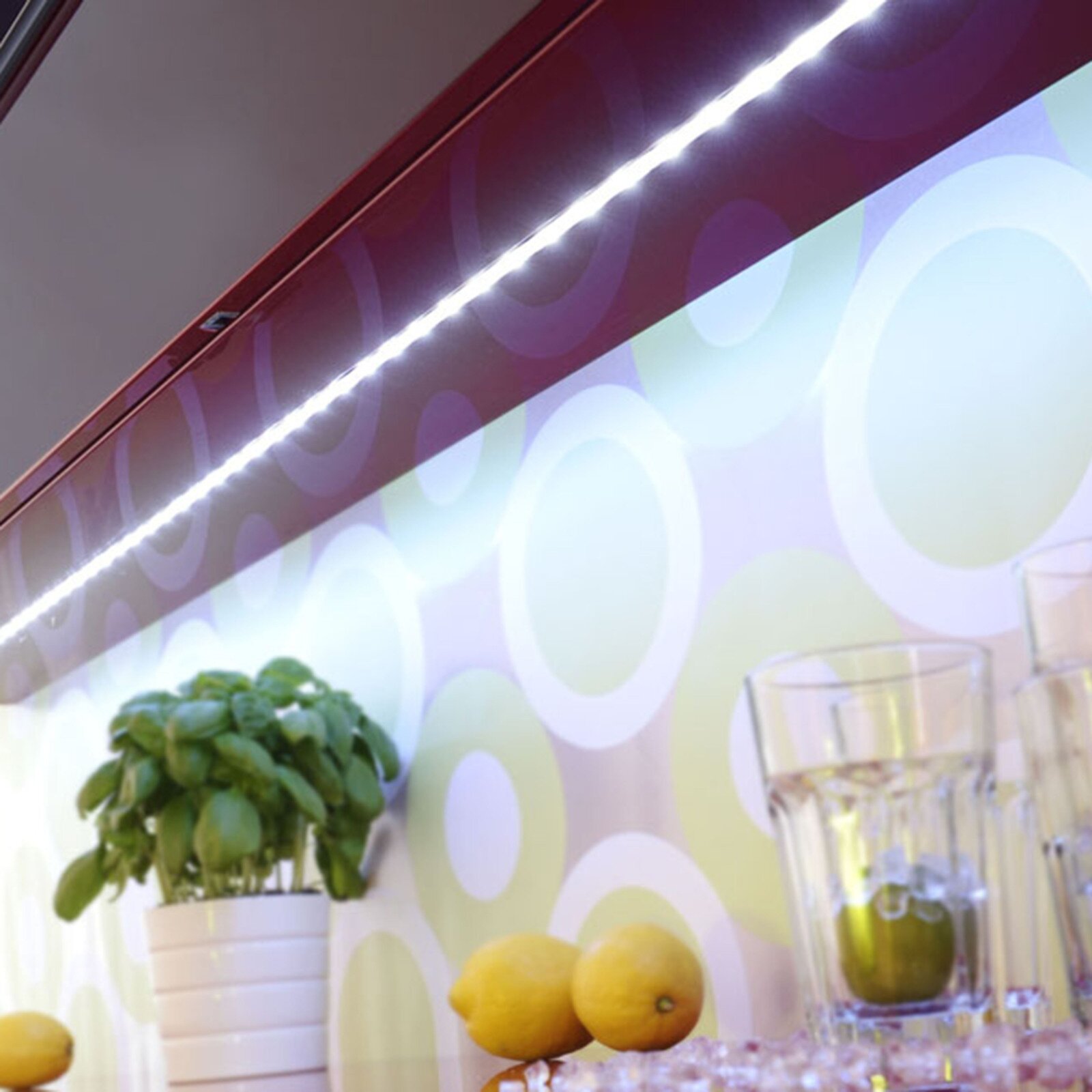 LED-Lichtstreifen - RGB - mit Fernbedienung - 10 Meter
