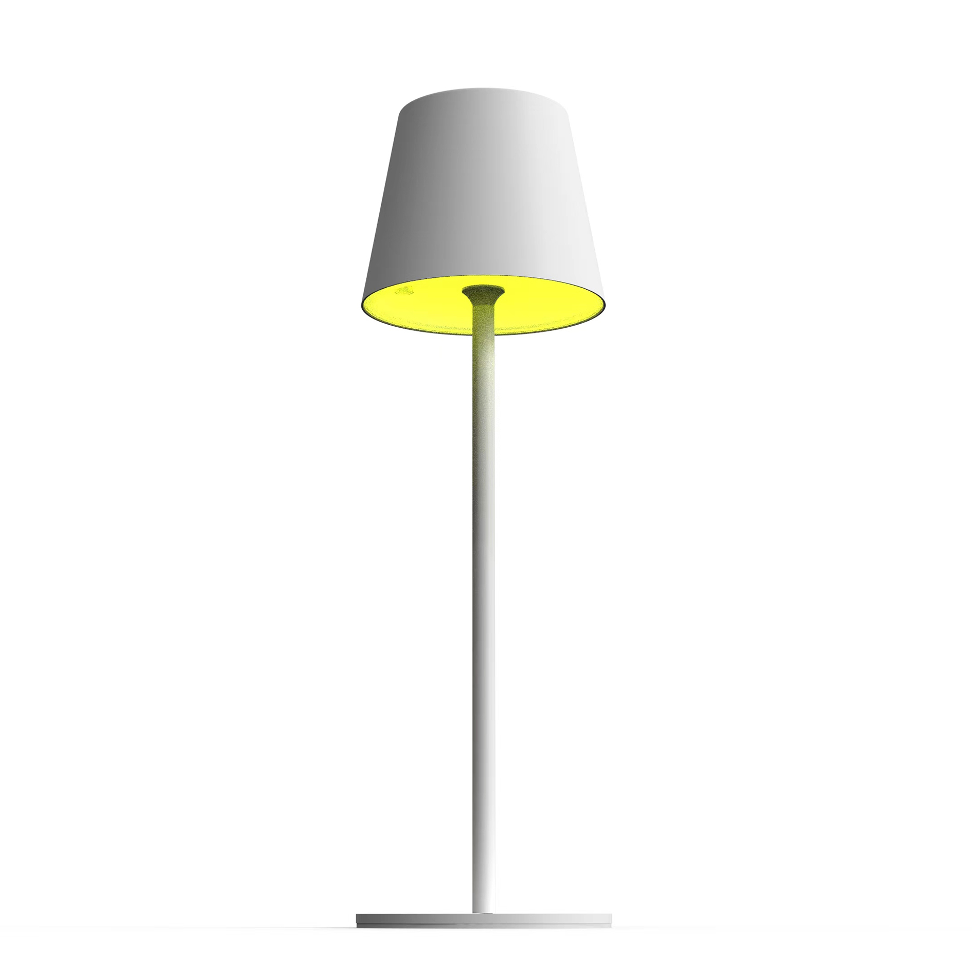 LED-RGB-Tischleuchte - weiß - Touchdimmer