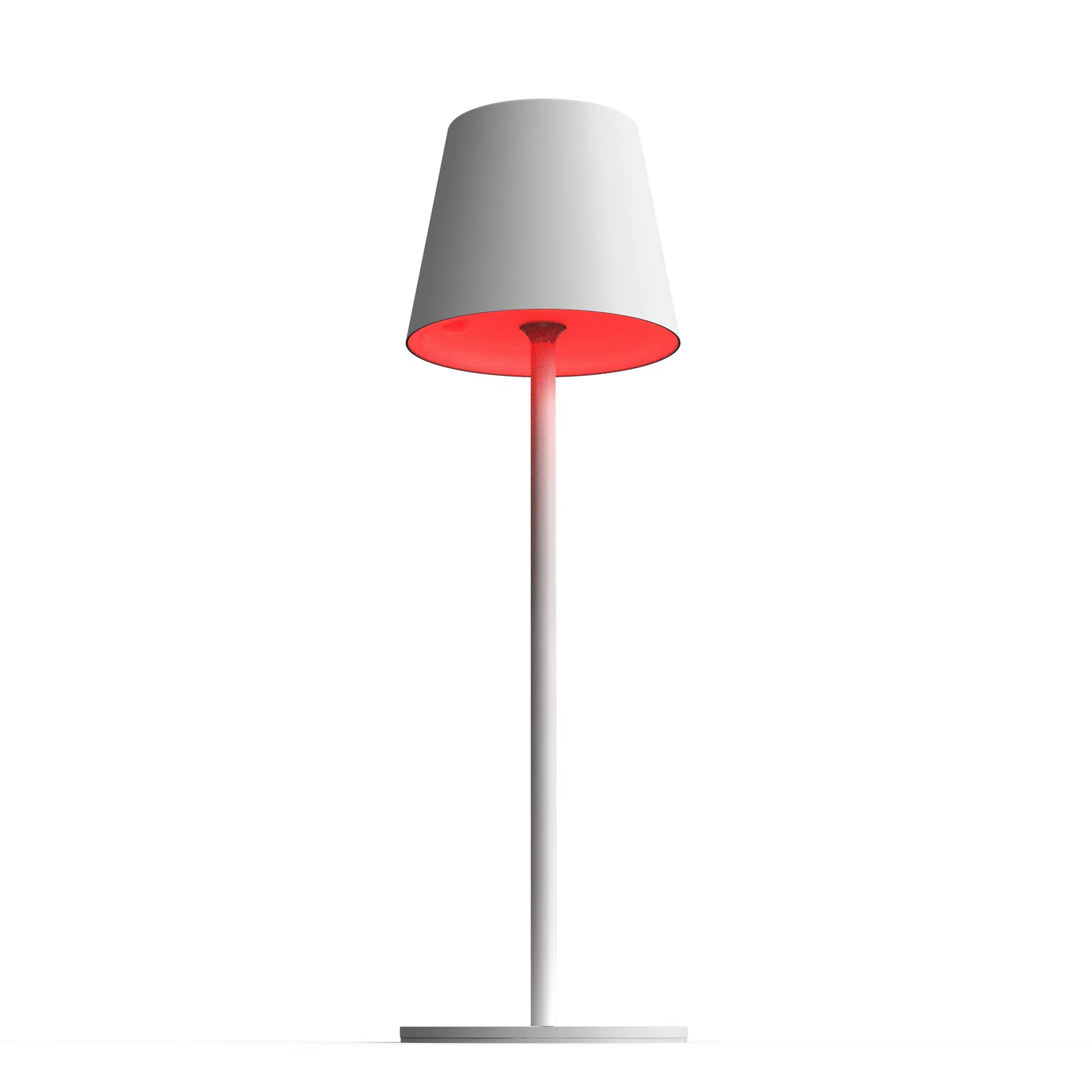 LED-RGB-Tischleuchte - weiß - Touchdimmer