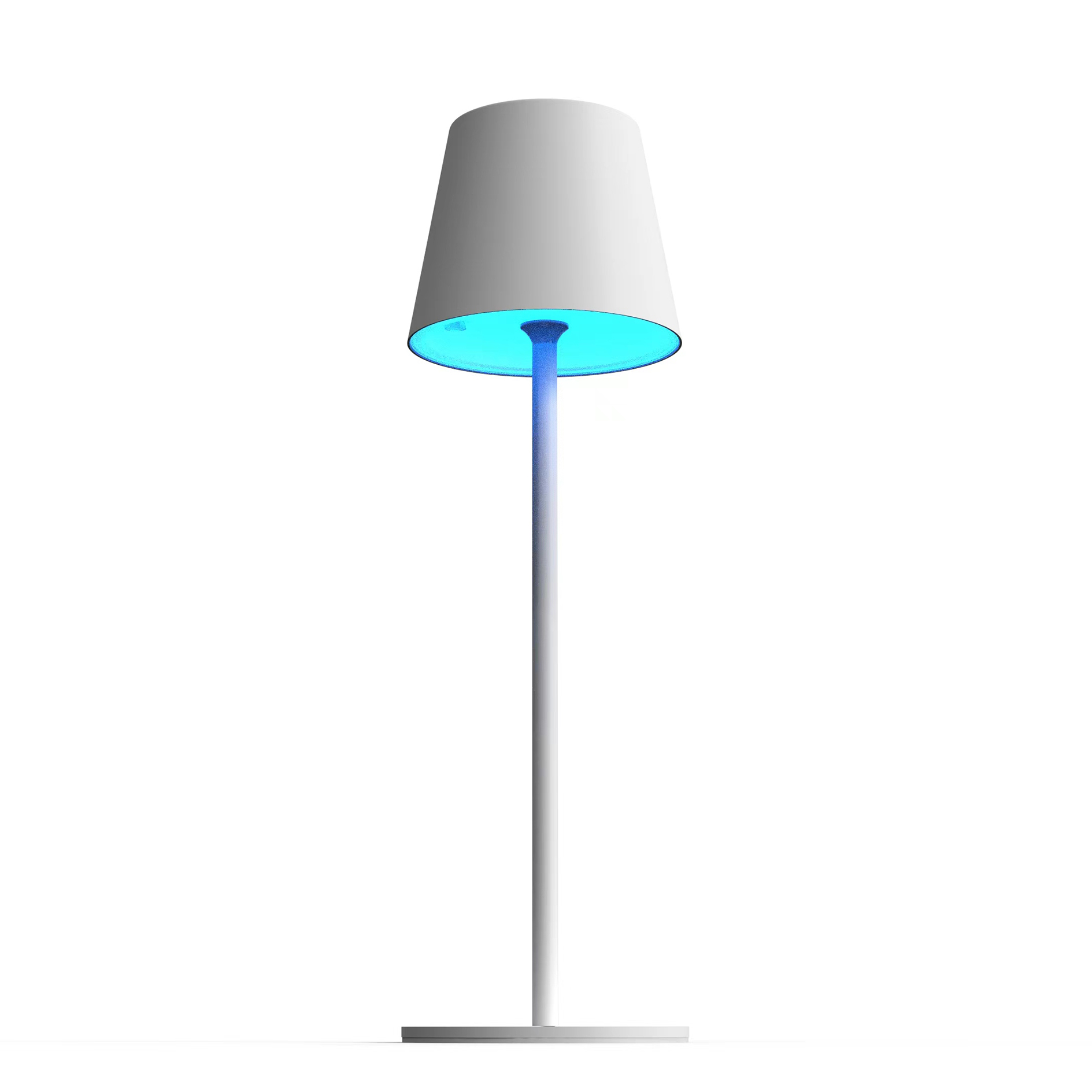 LED-RGB-Tischleuchte - weiß - Touchdimmer