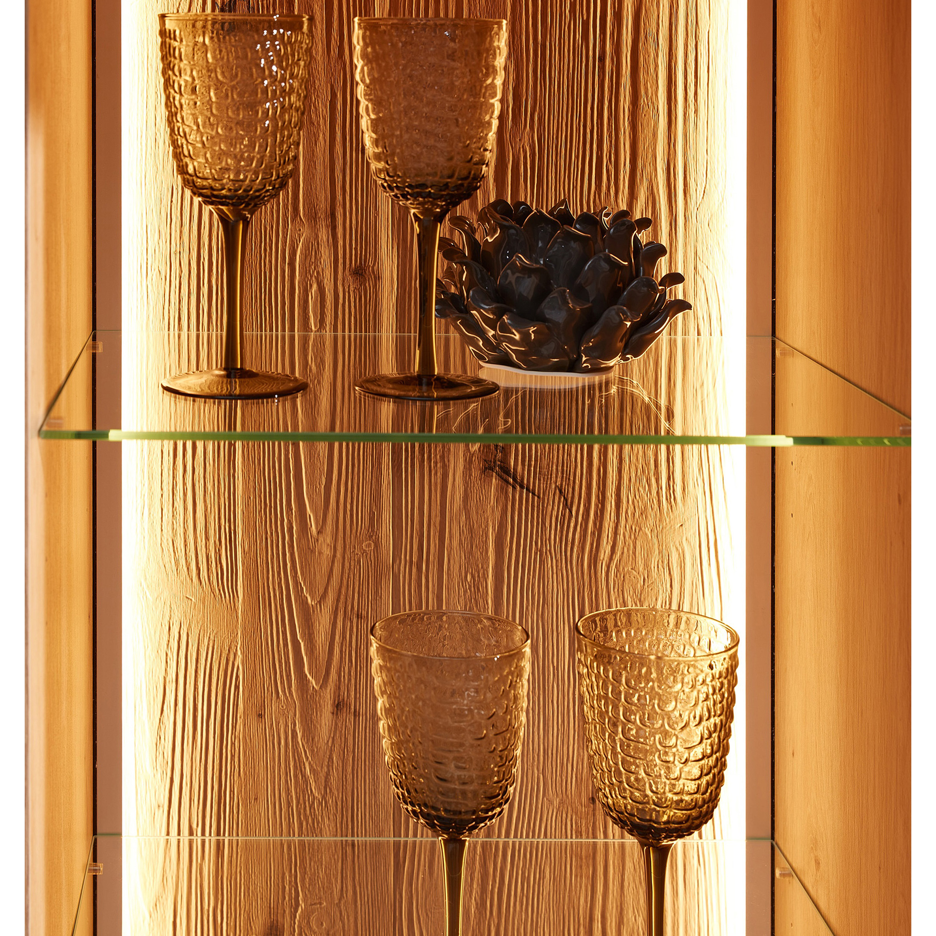 LED-Rückwandbeleuchtung - 4 Schienen - 76 cm