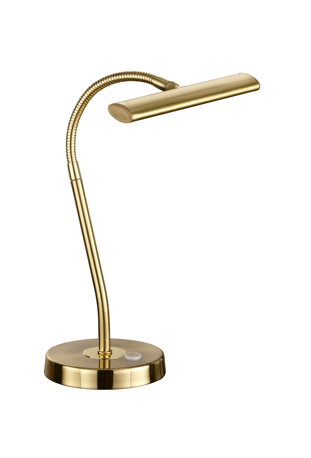 LED-Schreibtischlampe - Messing matt - Touch-Dimmer