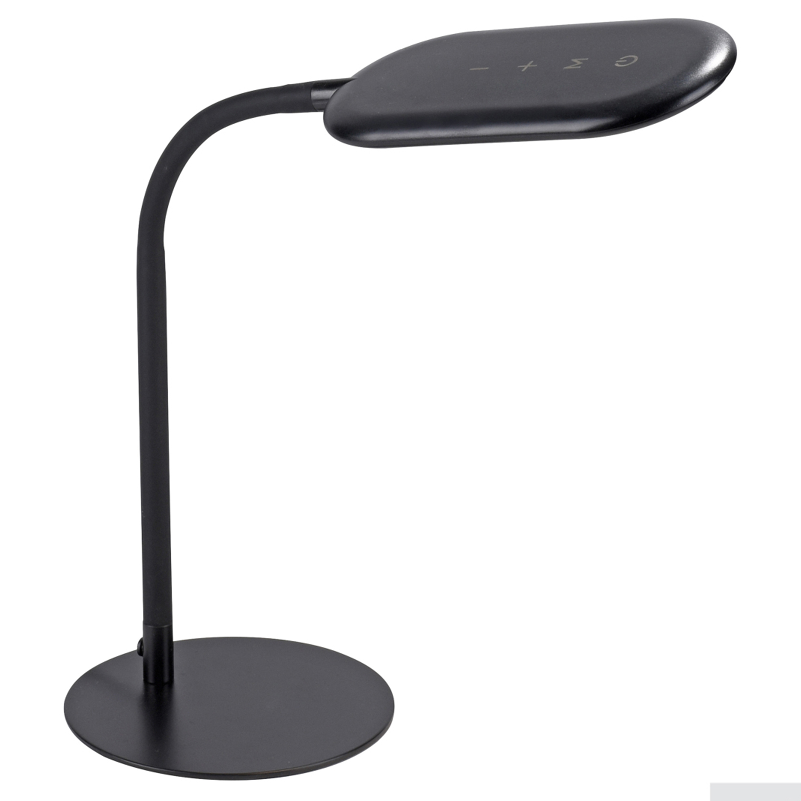 LED-Schreibtischleuchte - schwarz - dimmbar - 59 cm hoch