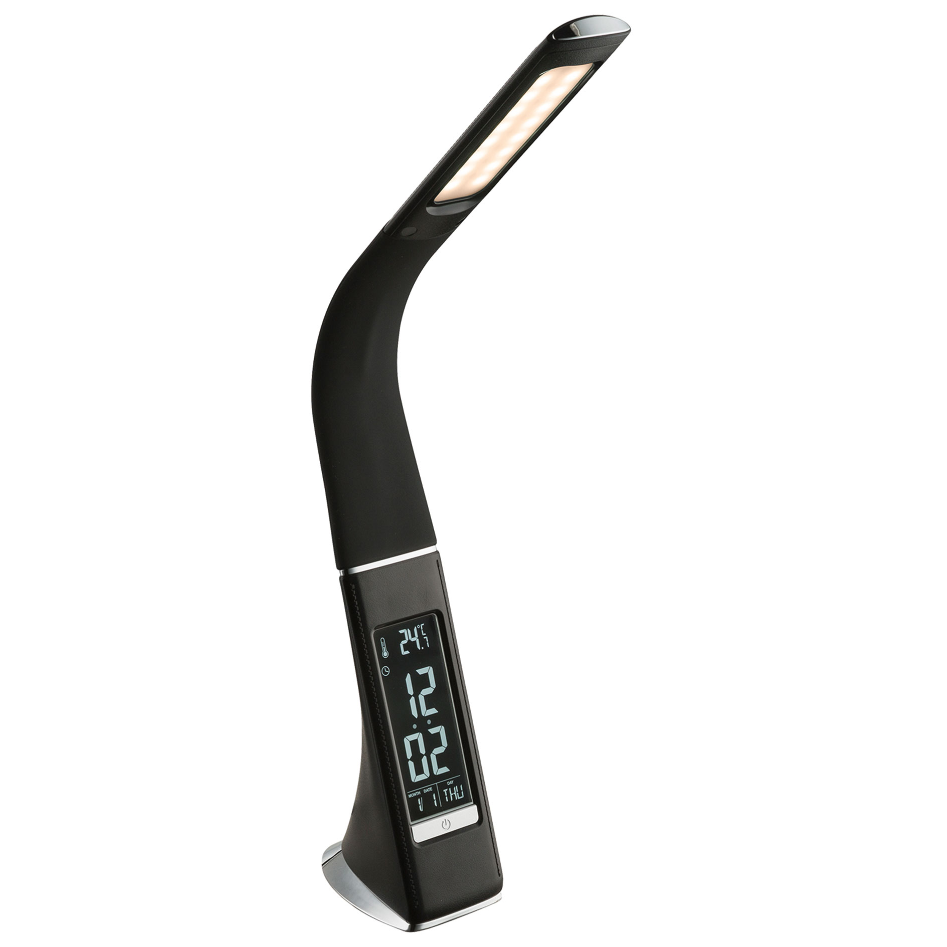 LED-Schreibtischleuchte - schwarz - Touchfunktion