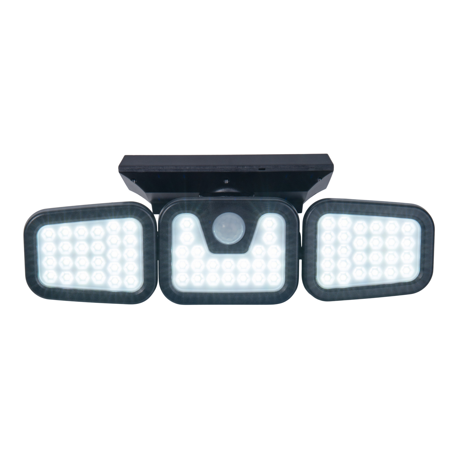 LED-Solar-Außenwandleuchte PACITA - schwarz - mit Bewegungsmelder