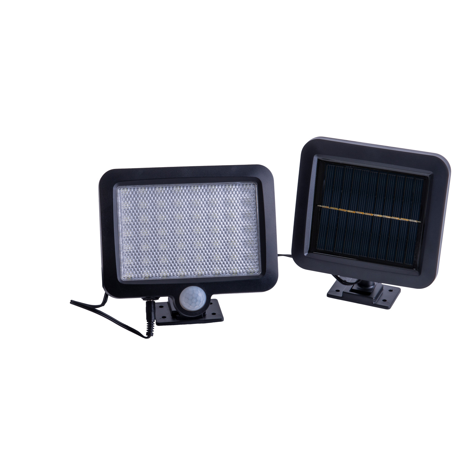 LED-Solar-Außenwandleuchte PEPE - schwarz - Bewegungsmelder