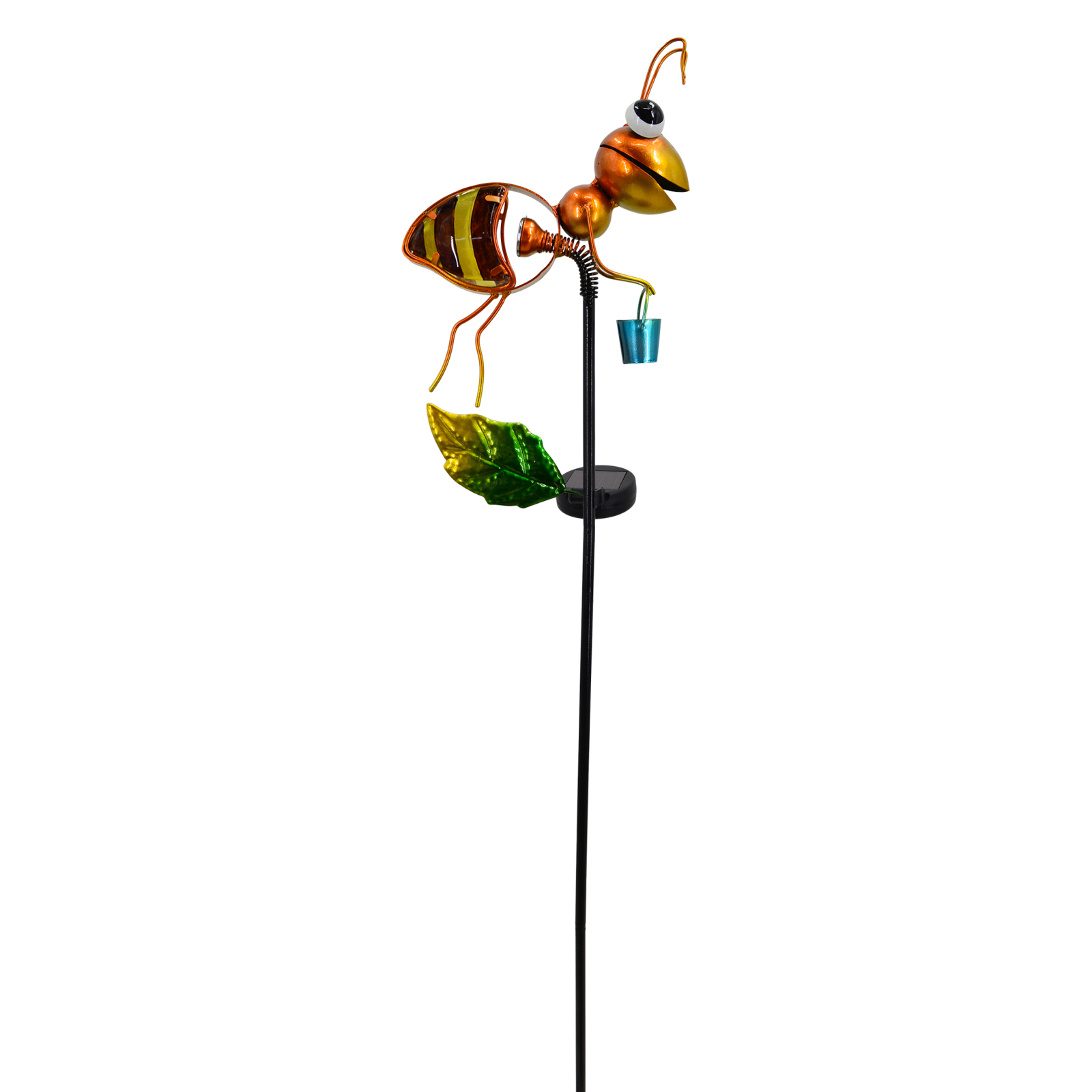 LED-Solar-Erdspieß AMEISE - bunt - 90 cm hoch