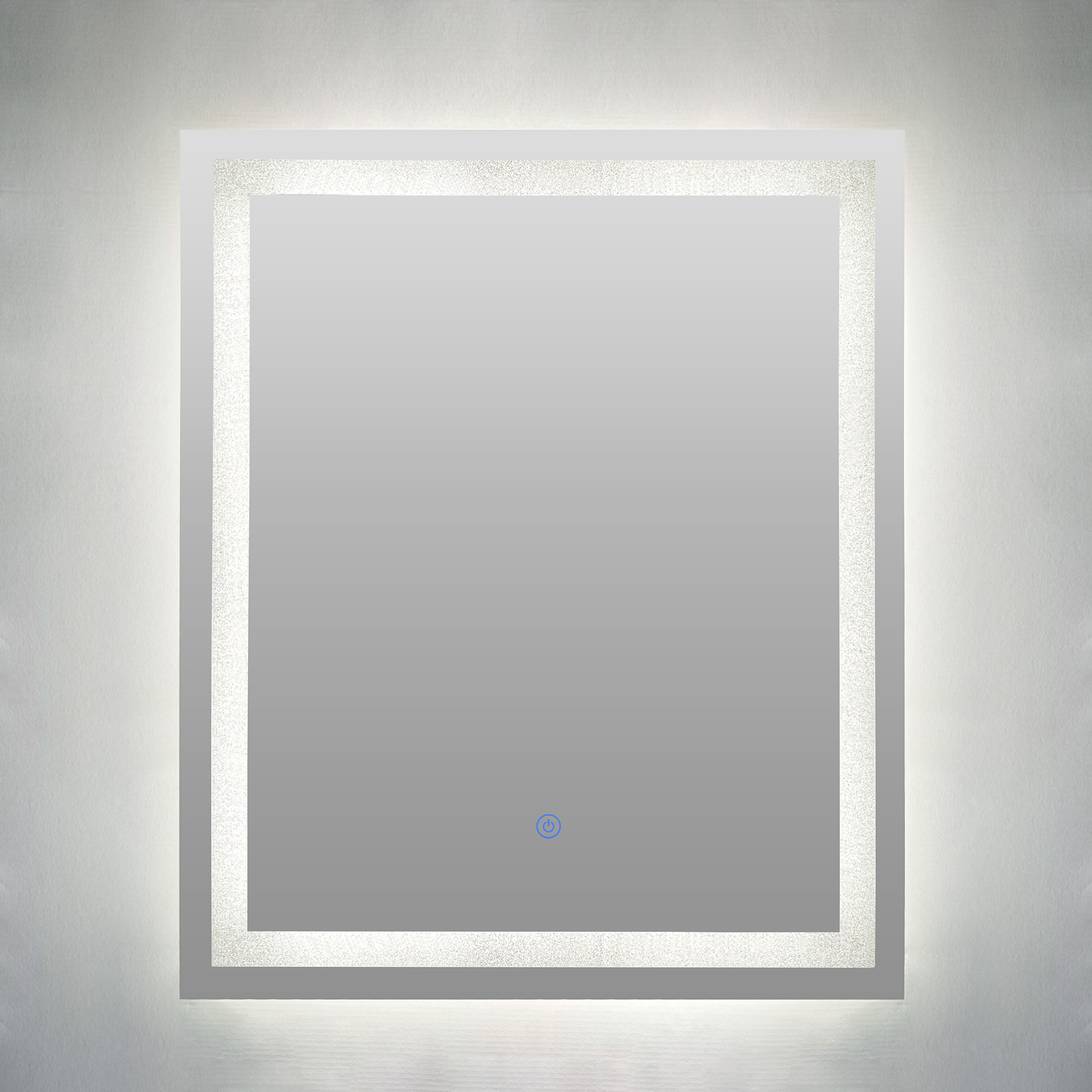 LED-Spiegel - Glitzereffekt - 50x60 cm 