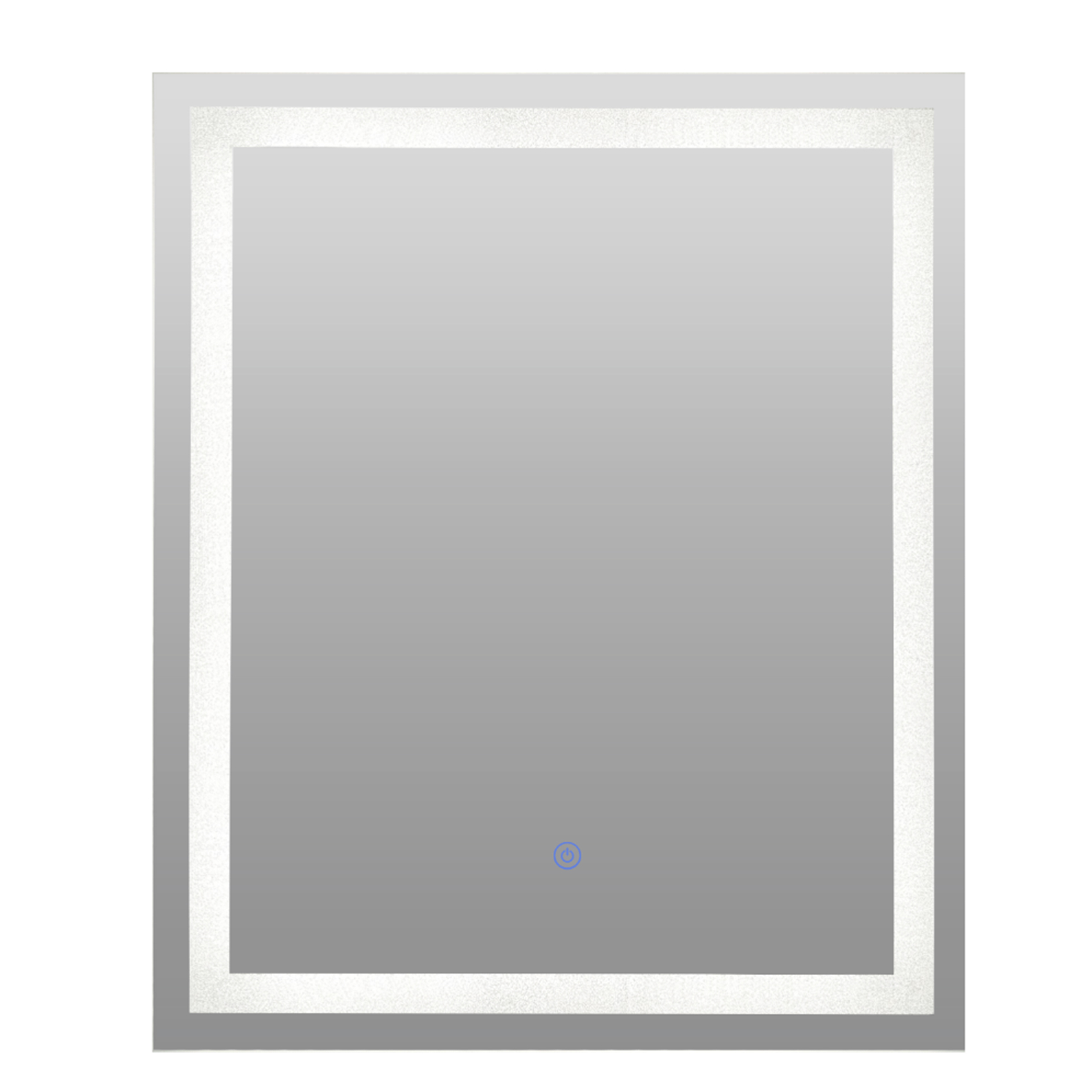 LED-Spiegel - Glitzereffekt - 50x60 cm
