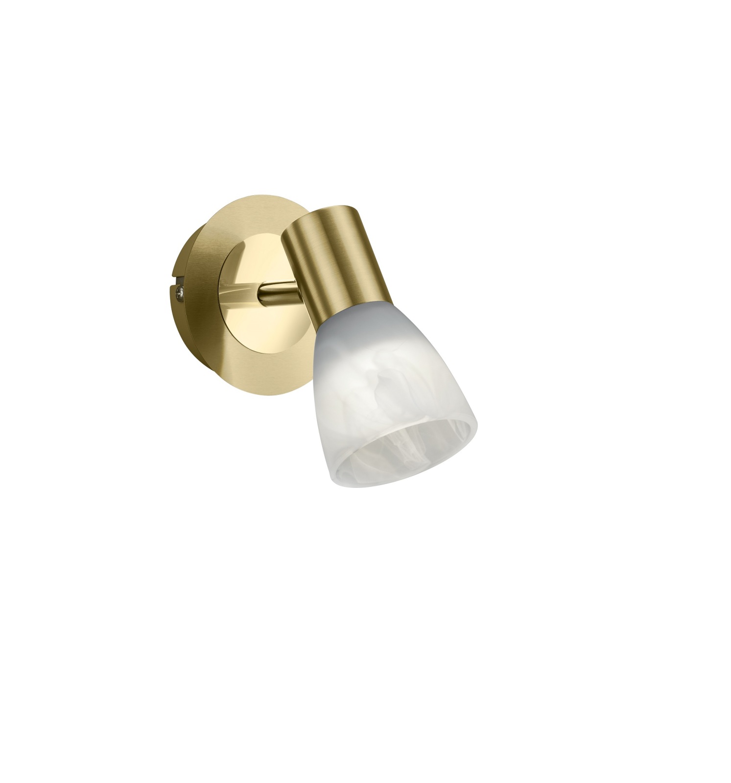 LED-Spot - Messing matt - 1-flammig