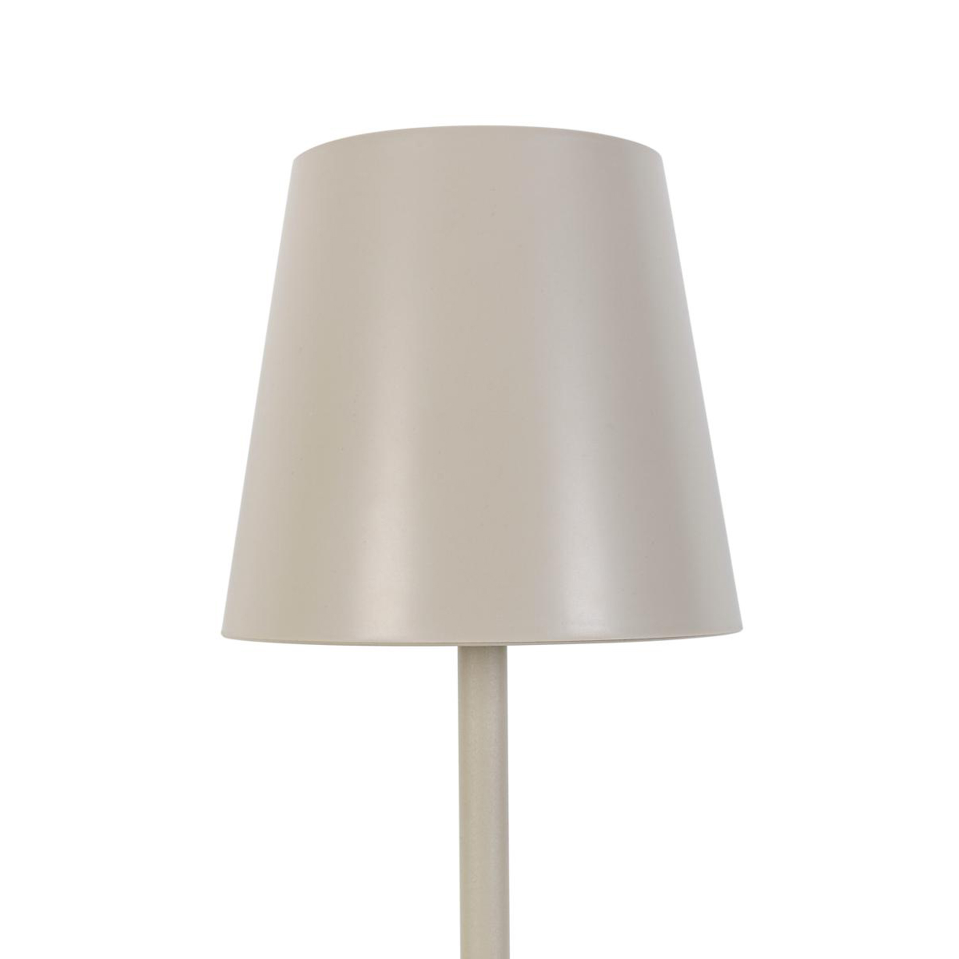 LED-Stehleuchte - beige - dimmbar - 130 cm hoch
