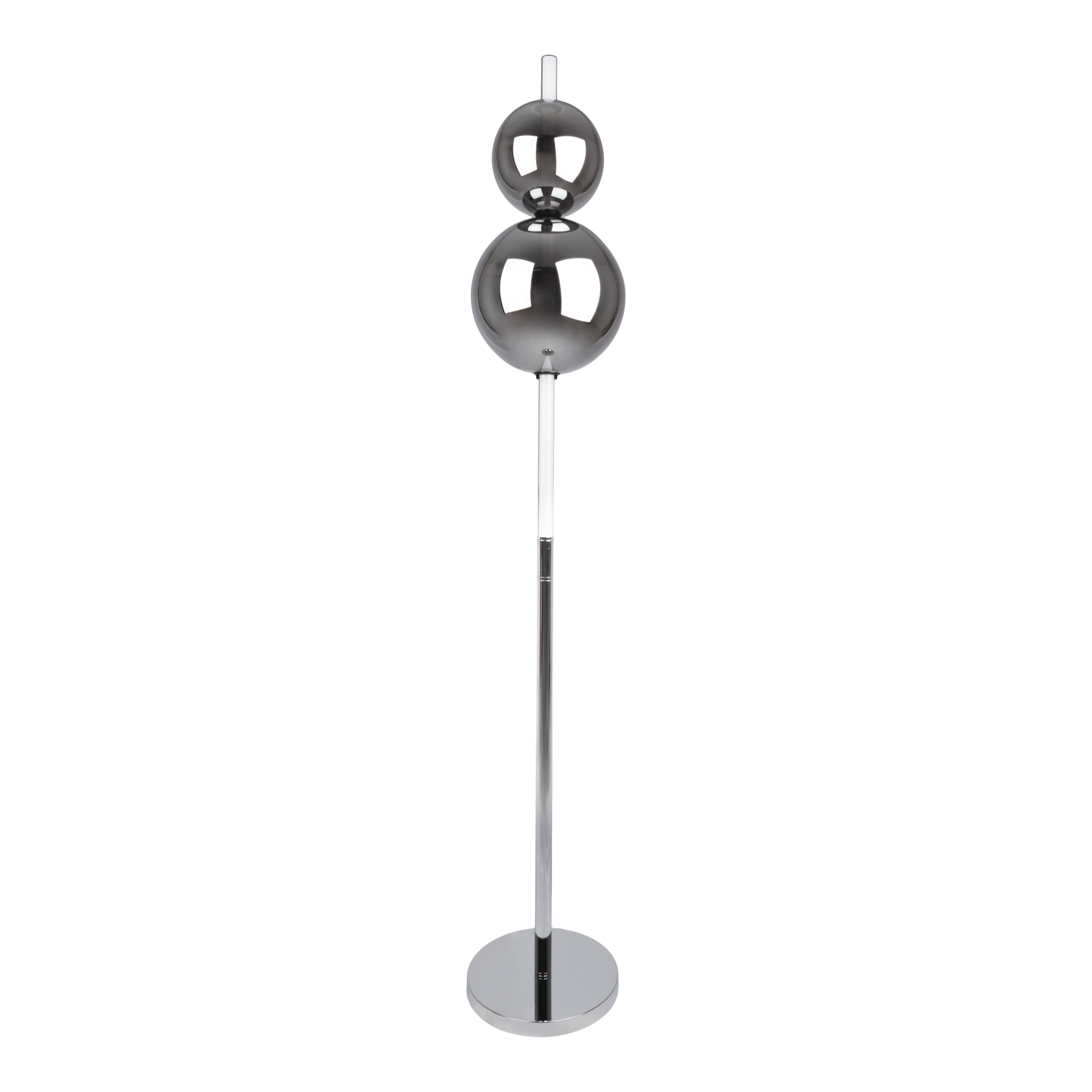 LED-Stehleuchte NOVA - Chrom - 149,7 cm