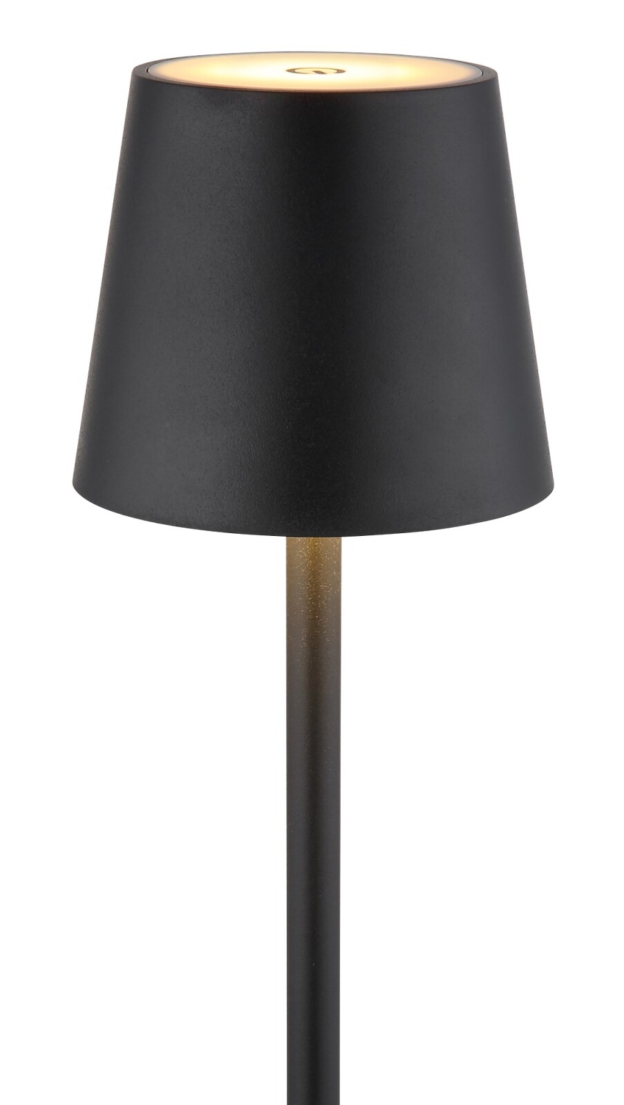 LED-Stehleuchte - schwarz-opal - Touchdimmer