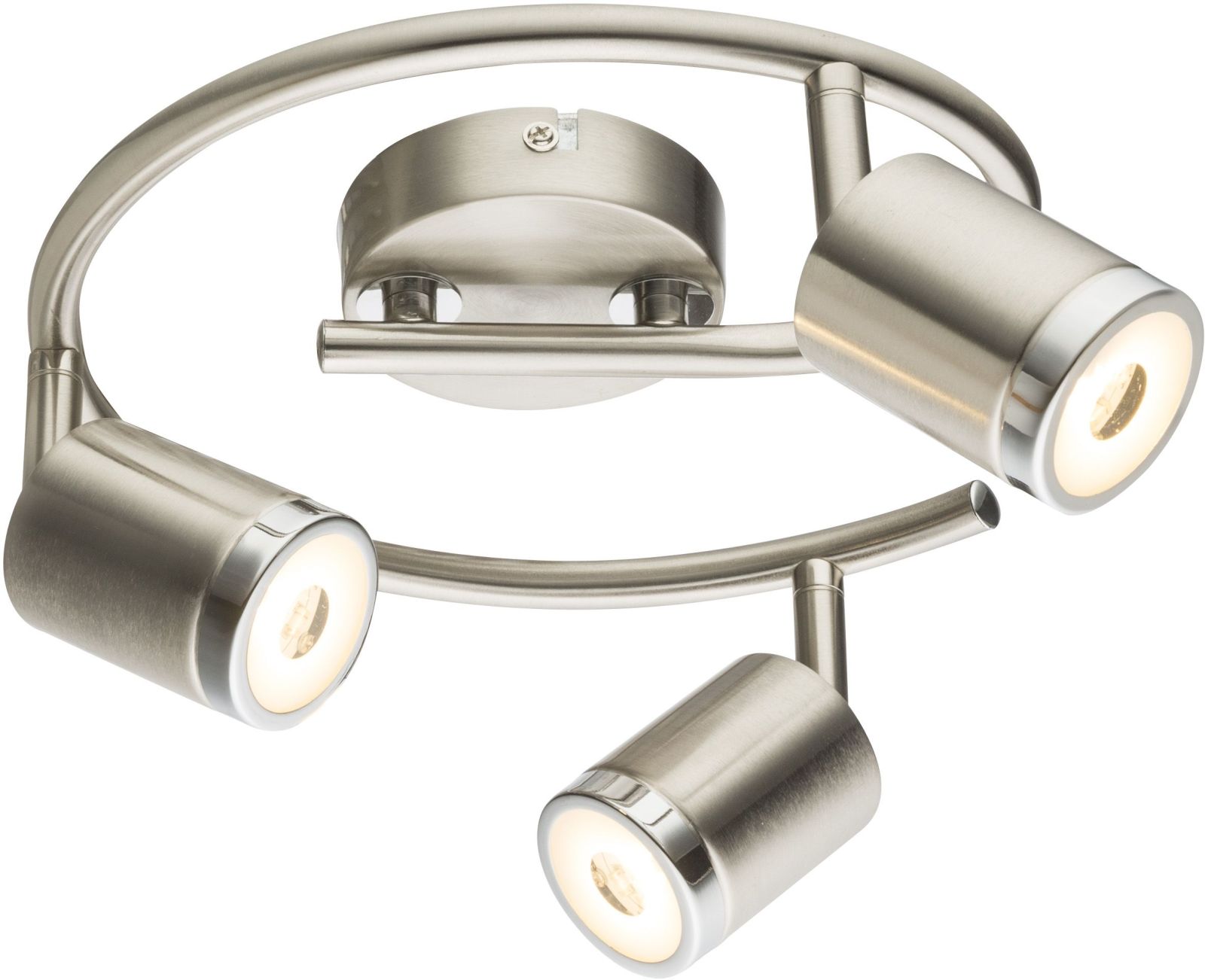 LED-Strahler - Chrom-nickel-matt - 3-flammig