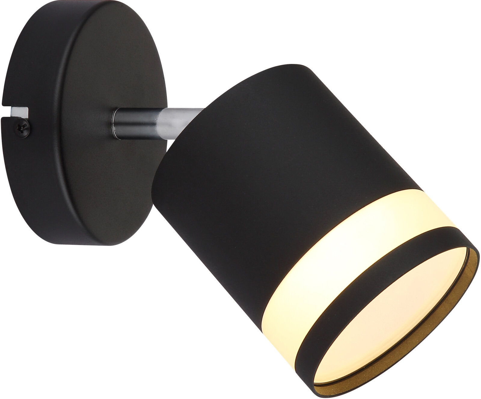LED-Strahler - schwarz matt - 10x15 cm