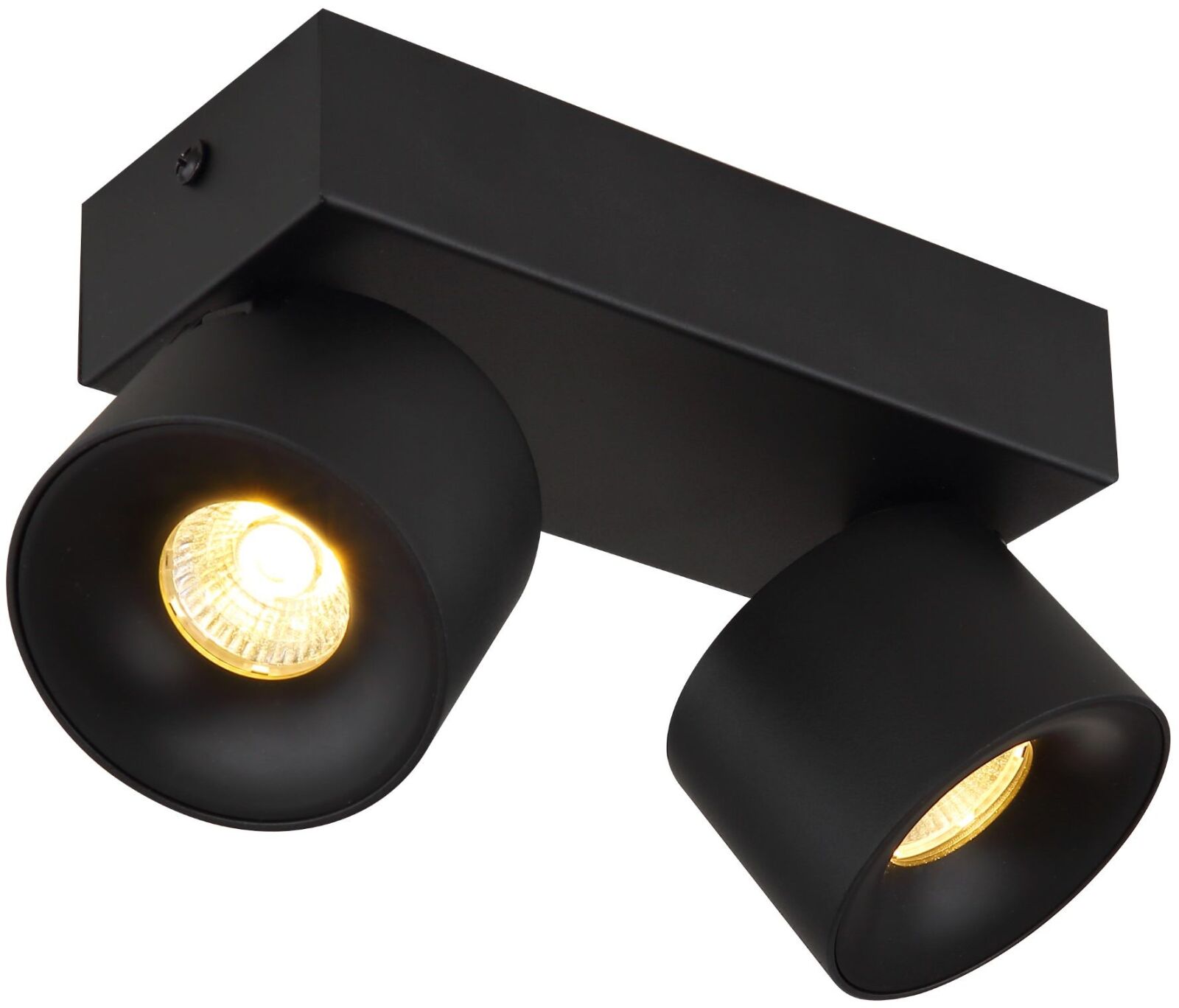 LED-Strahler - schwarz matt - 2-flammig