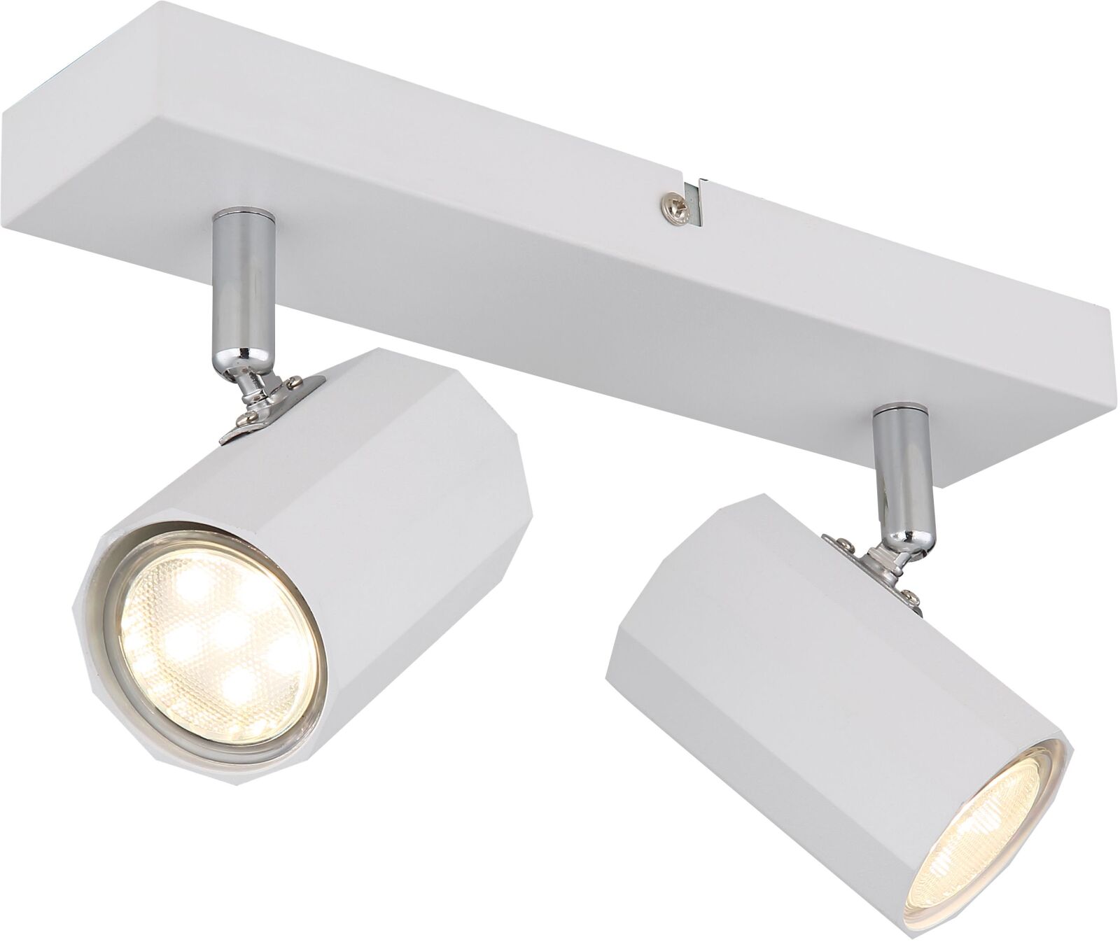 LED-Strahler - weiß matt - 2-flammig