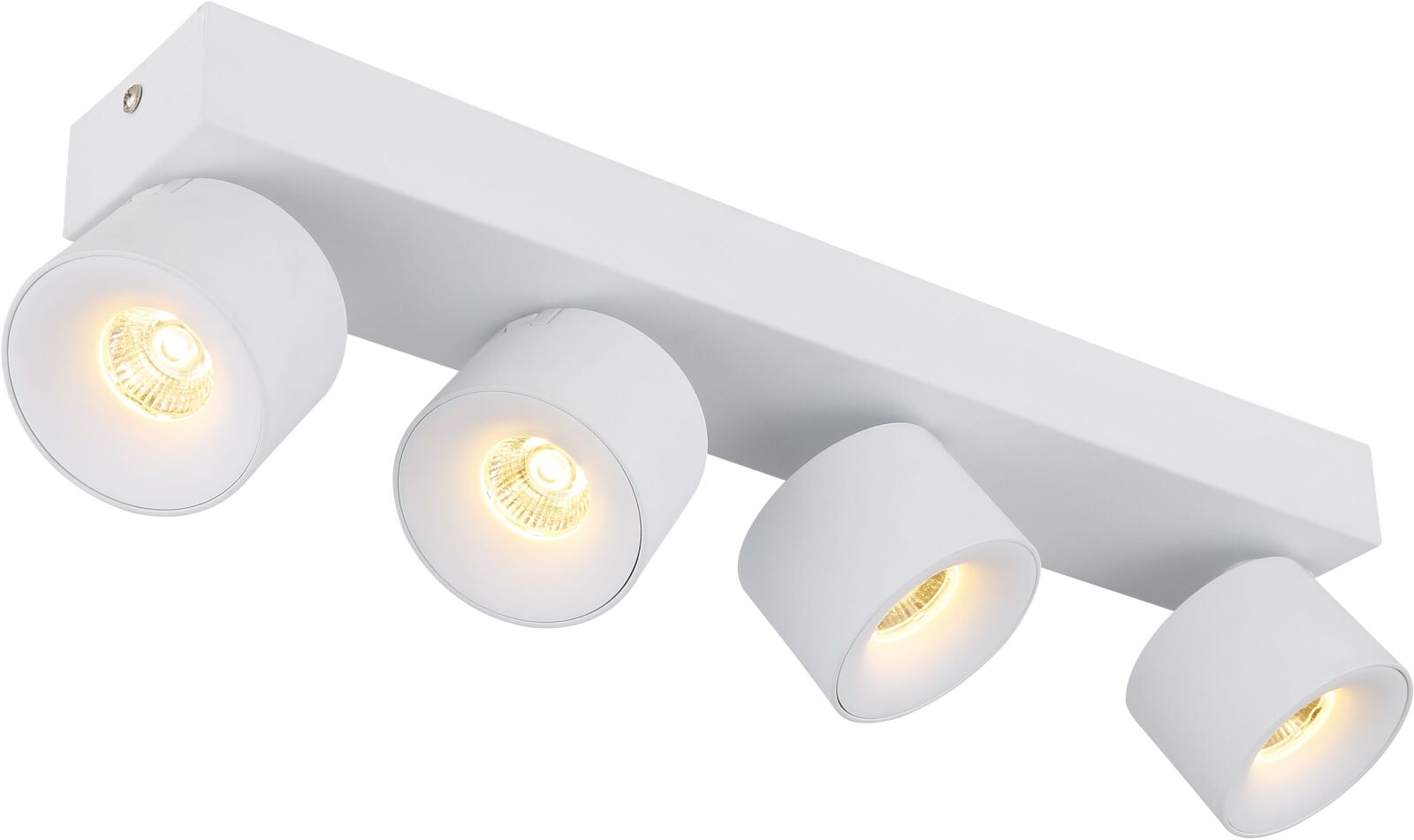 LED-Strahler - weiß matt - 4-flammig