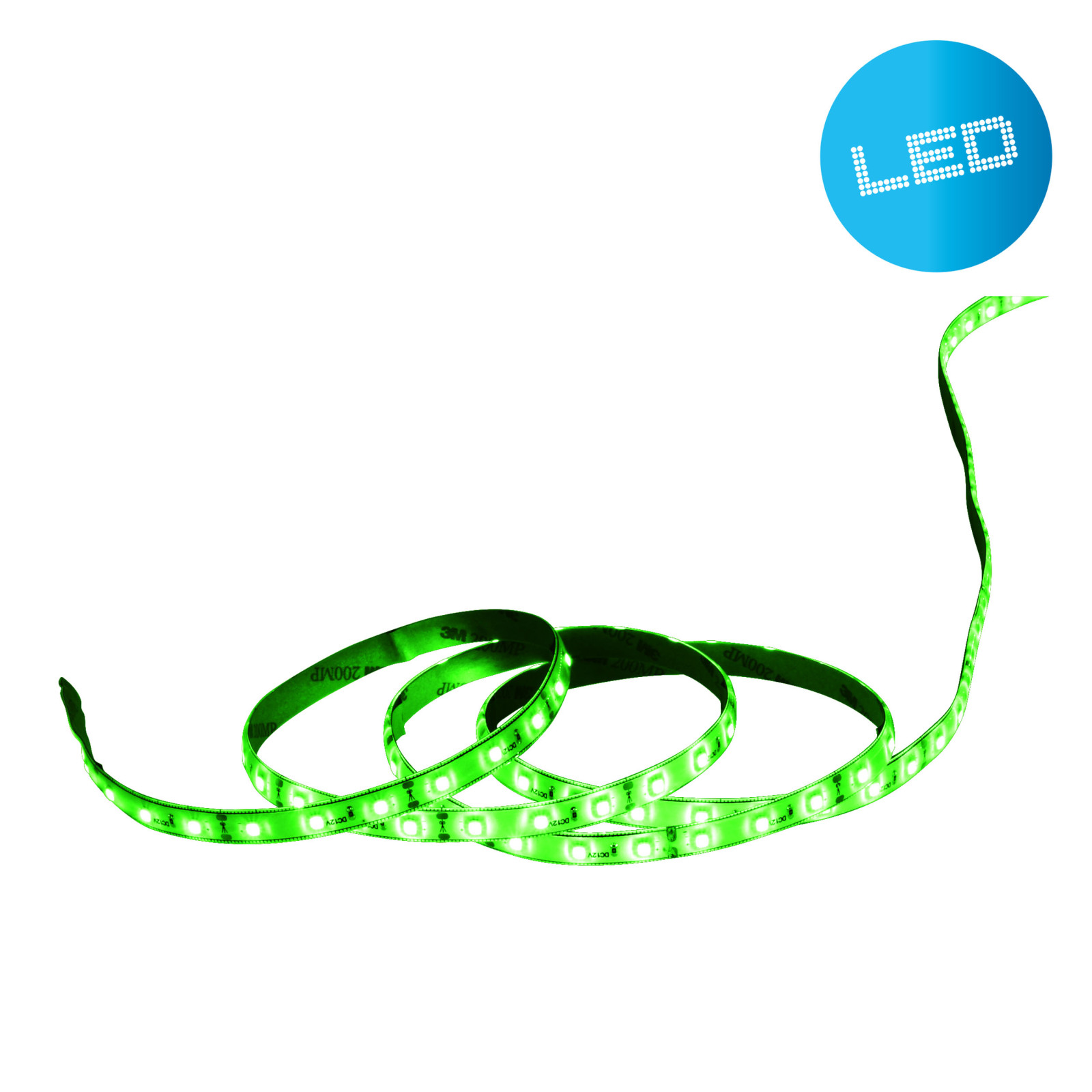 LED-Stripe - grün - 5 Meter