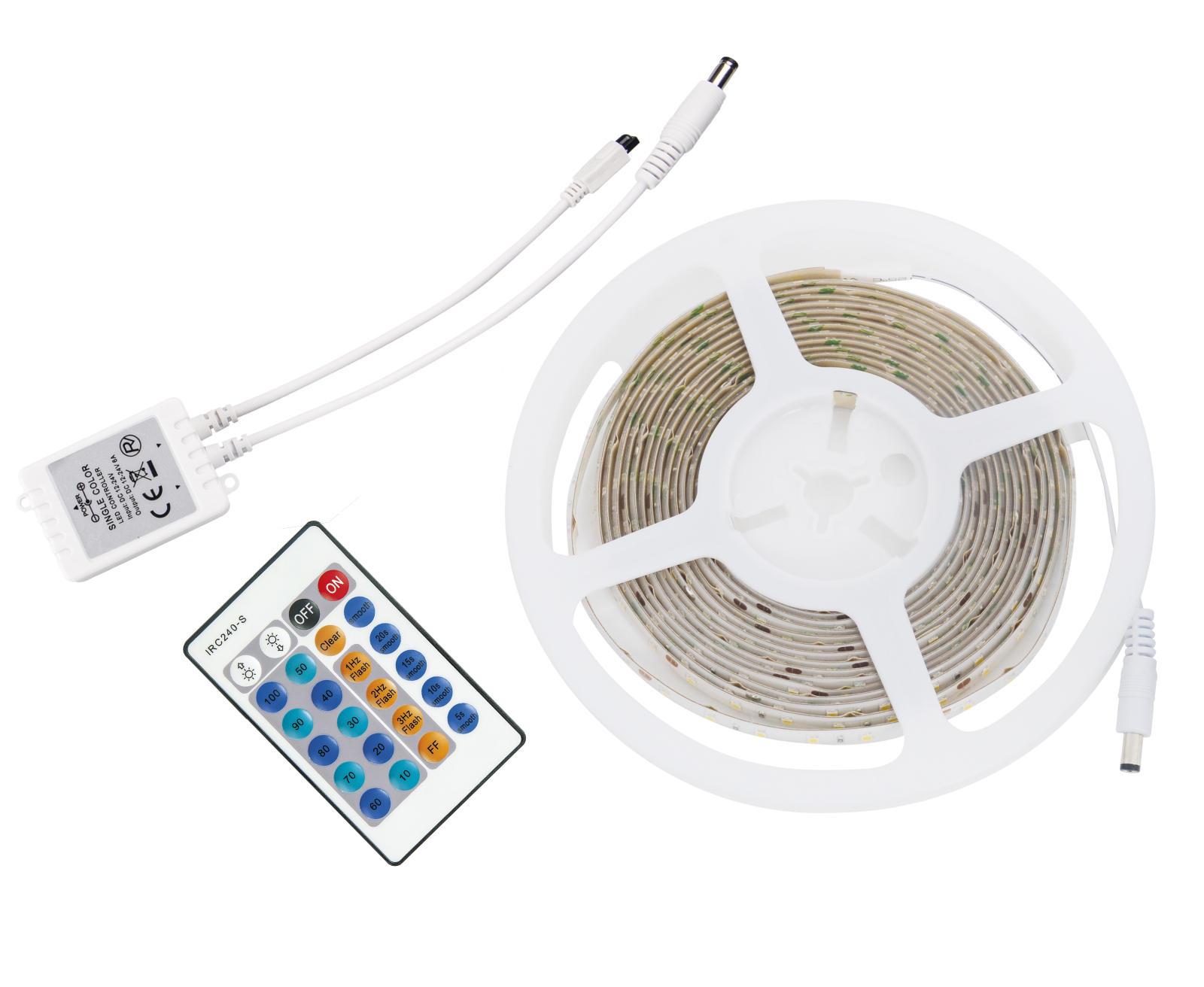 LED-Stripe - indoor - weiß - 5 Meter