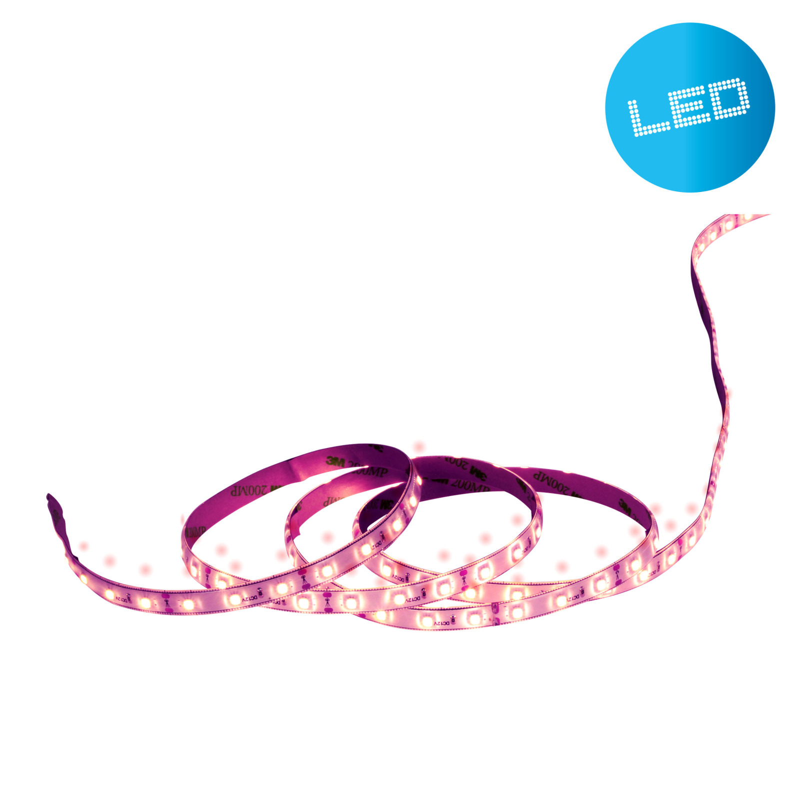 LED-Stripe - rot - 5 Meter