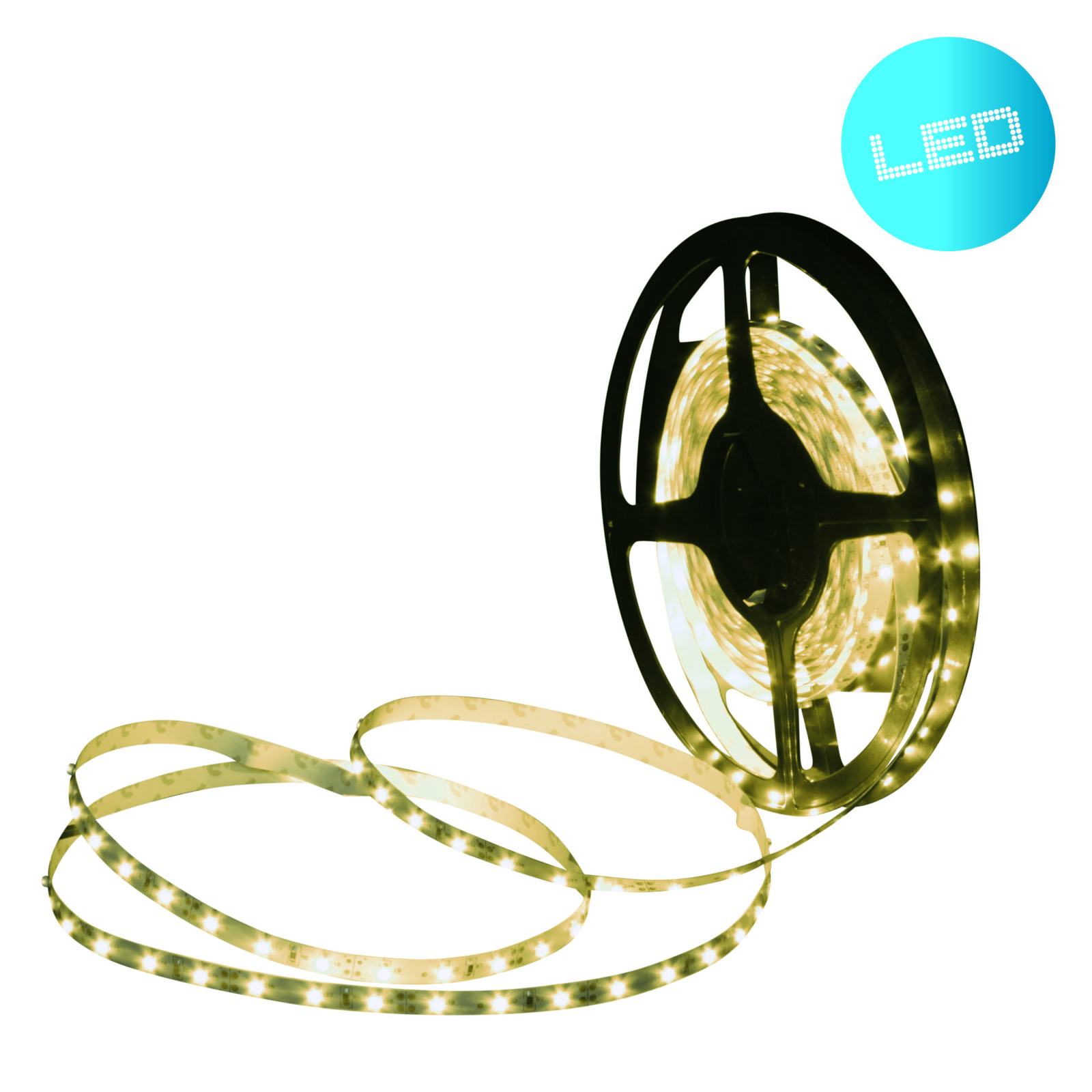 LED-Stripe - warmweiß - 5 Meter
