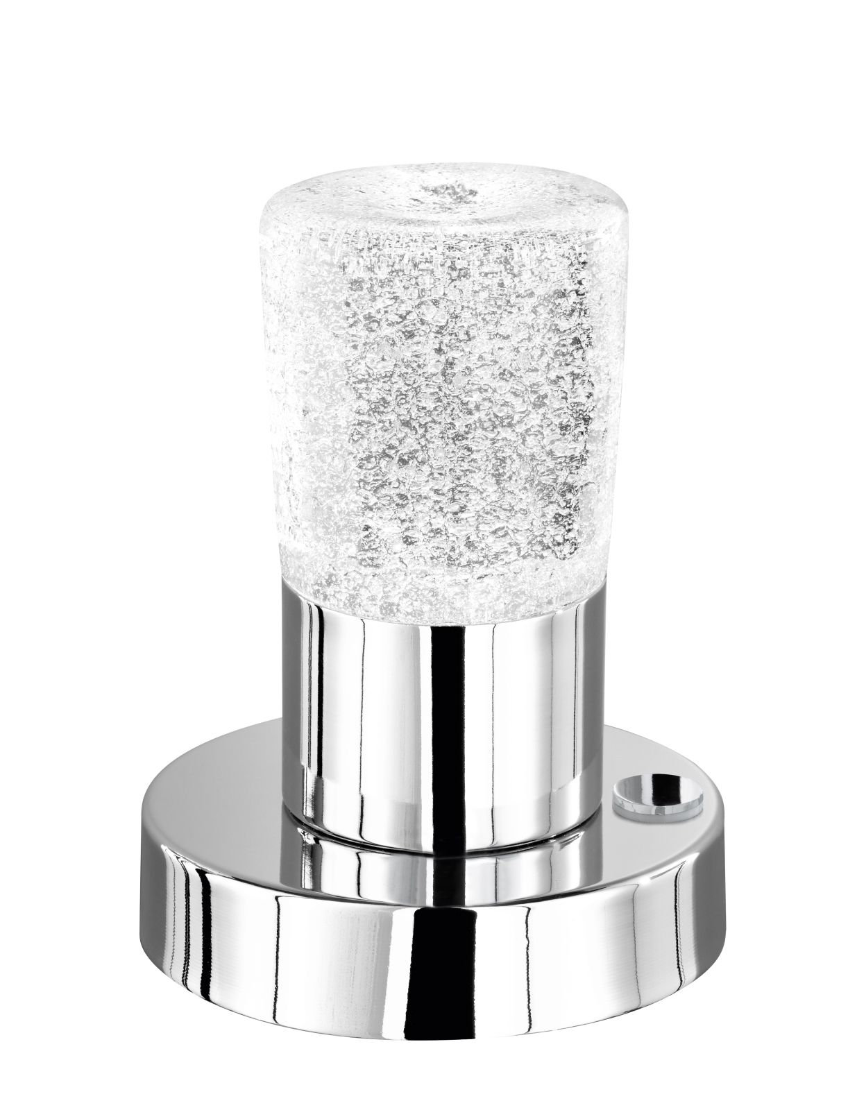 LED-Tischlampe - chrom - Touch-Dimmer
