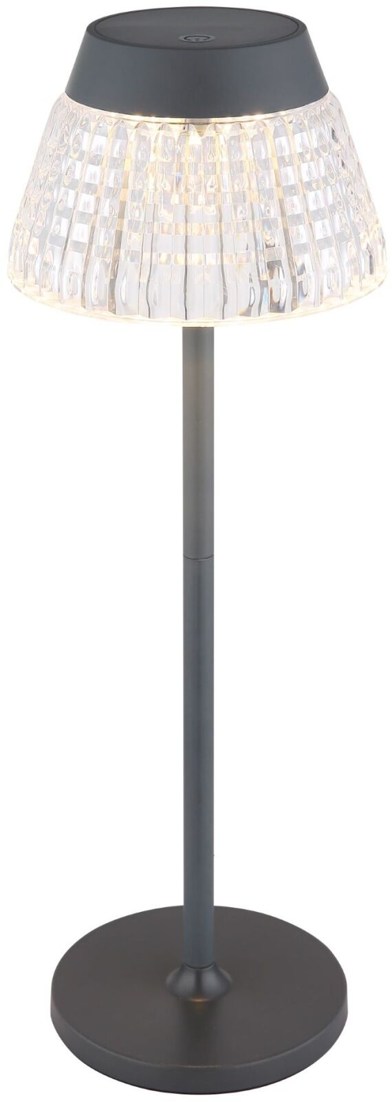 LED-Tischleuchte - anthrazit matt - Ø 13,5 cm