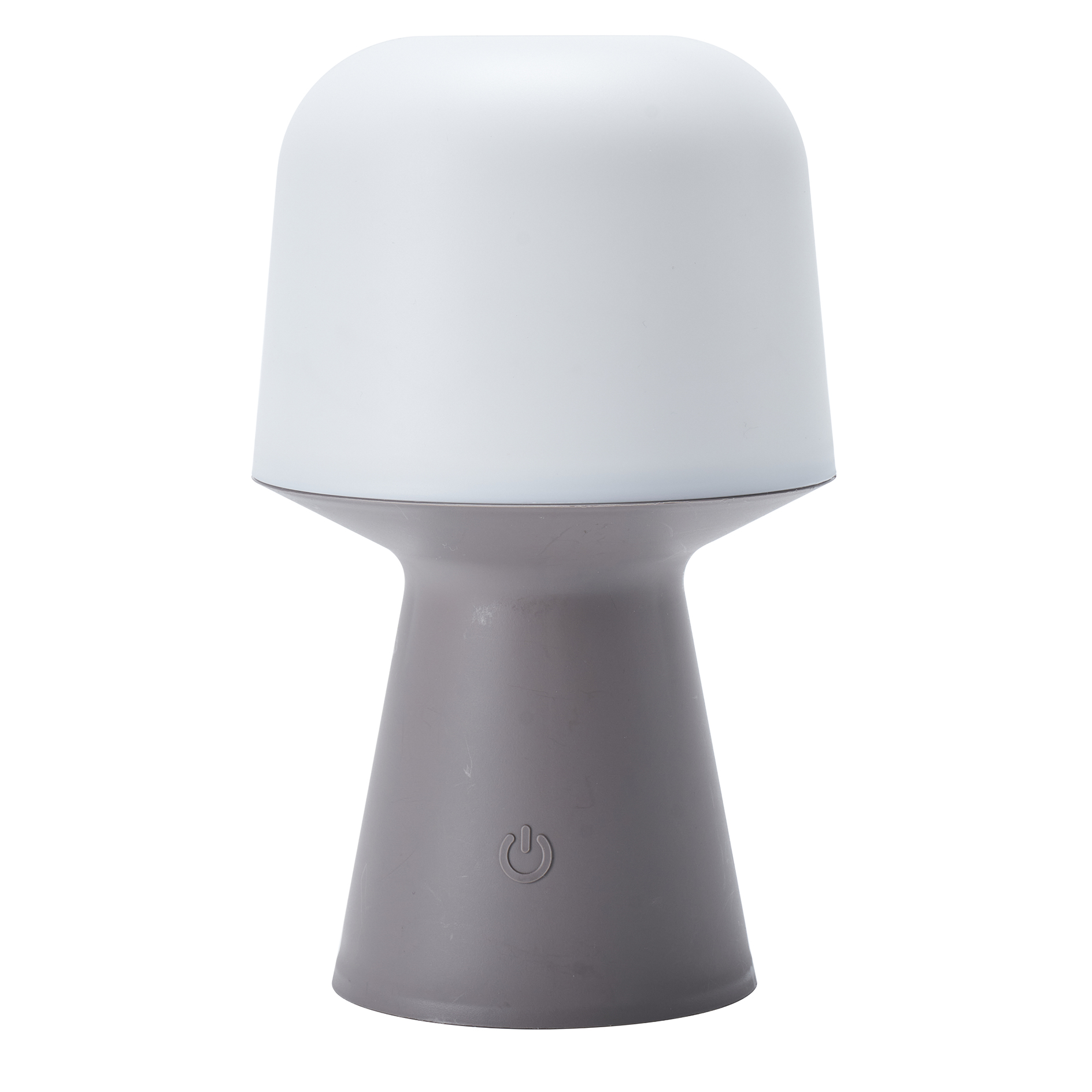 LED-Tischleuchte - beige - dimmbar - 20 cm