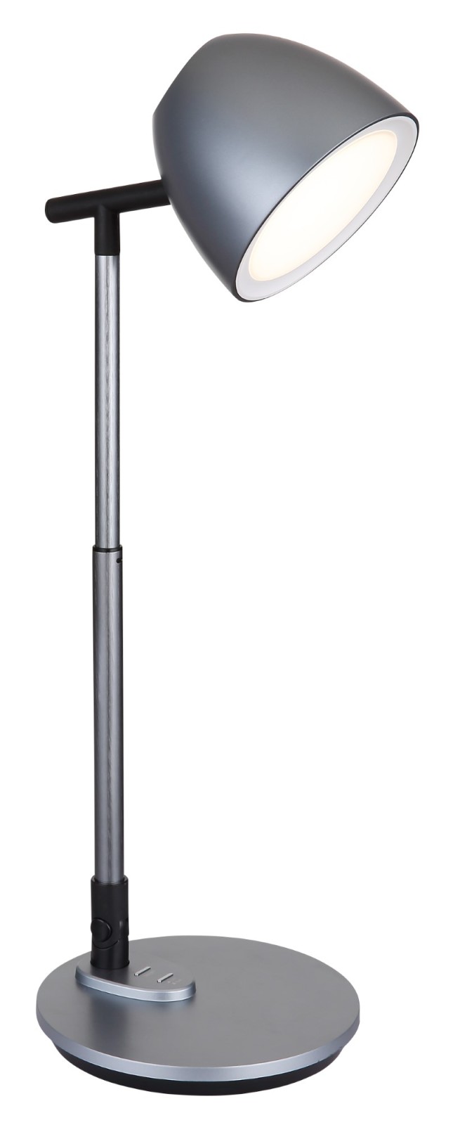 LED-Tischleuchte - dunkelgrau - 50 cm