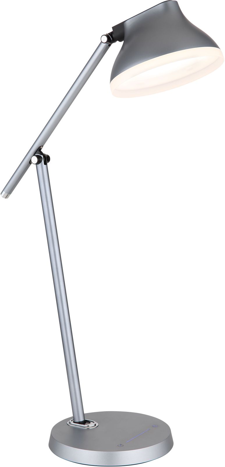LED-Tischleuchte - grau matt - Memoryfunktion