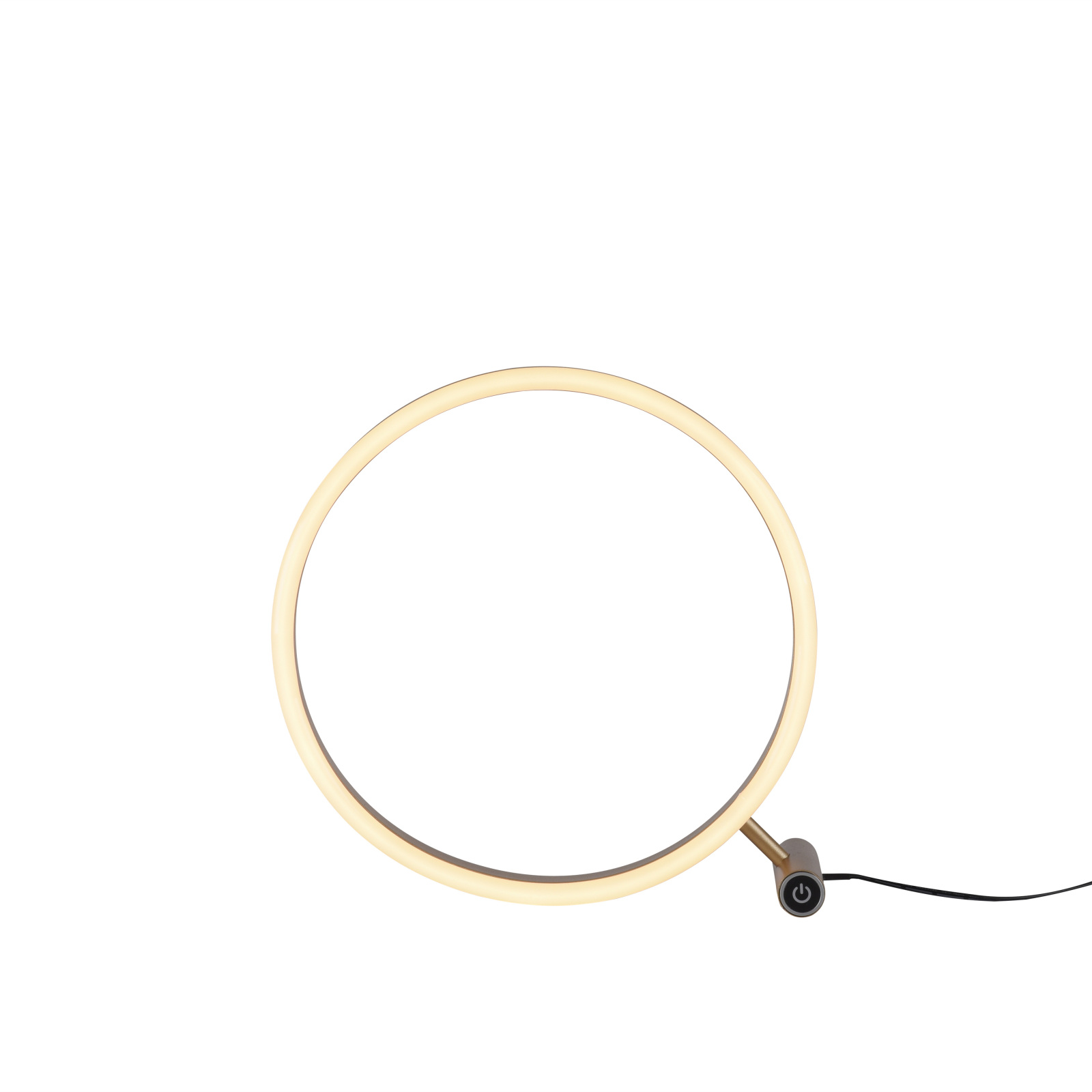 LED-Tischleuchte - Messing matt - 3-Stufen Touchdimmer