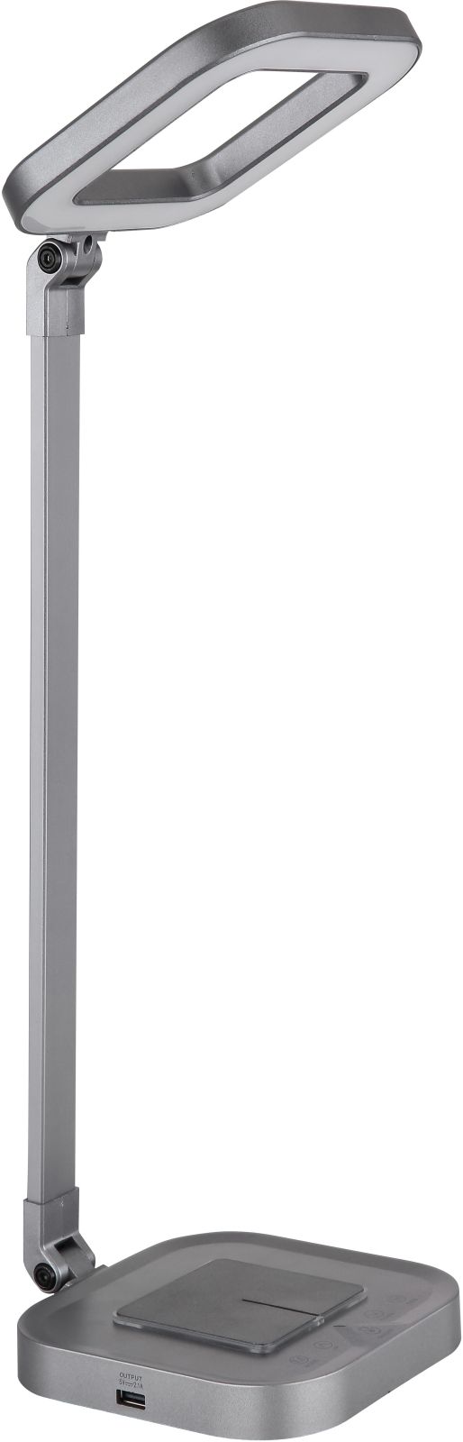 LED-Tischleuchte MONACO - grau - 14,5 cm hoch 