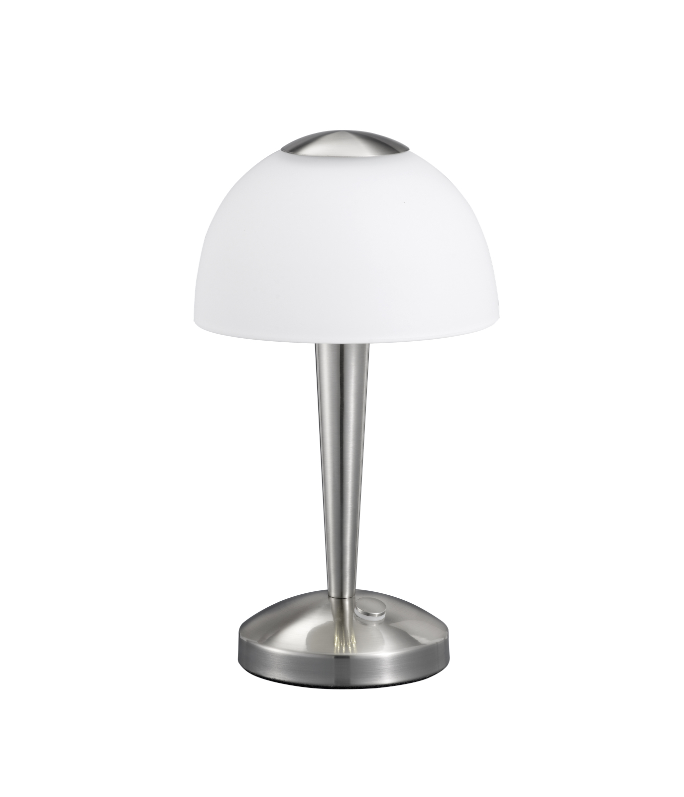 LED-Tischleuchte - Nickel matt - Touch-Dimmer