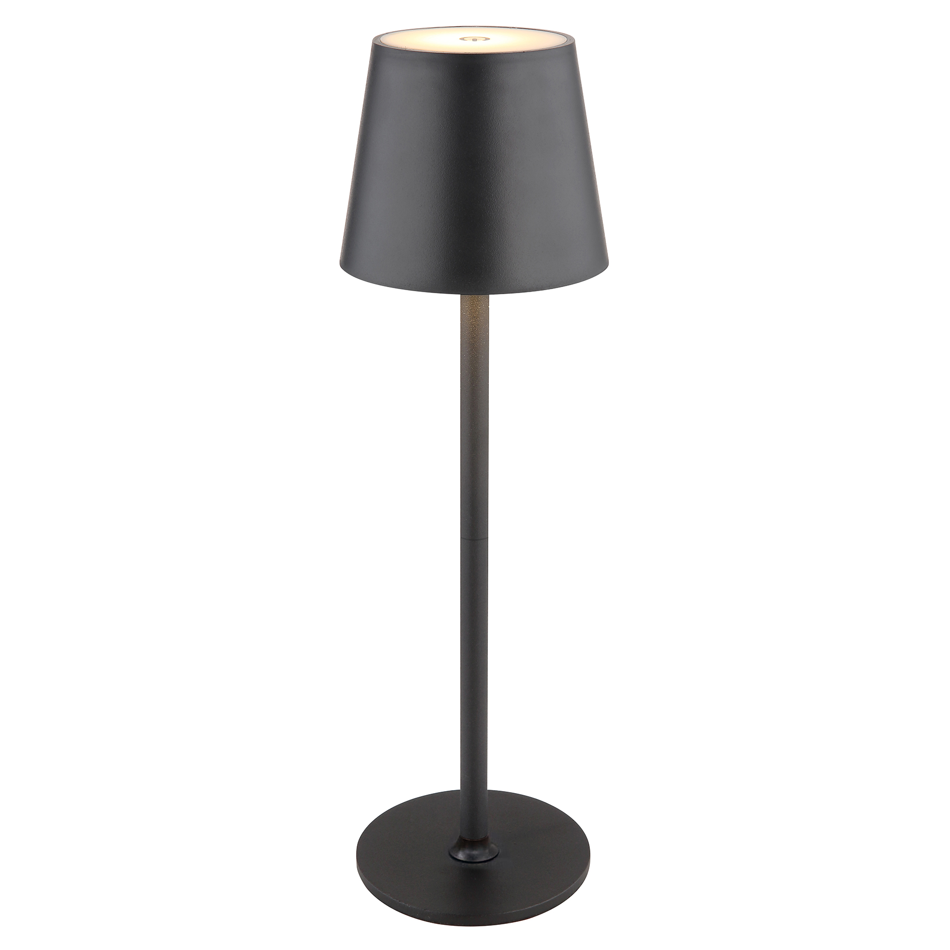 LED-Tischleuchte - schwarz - dimmbar - 35,5 cm hoch