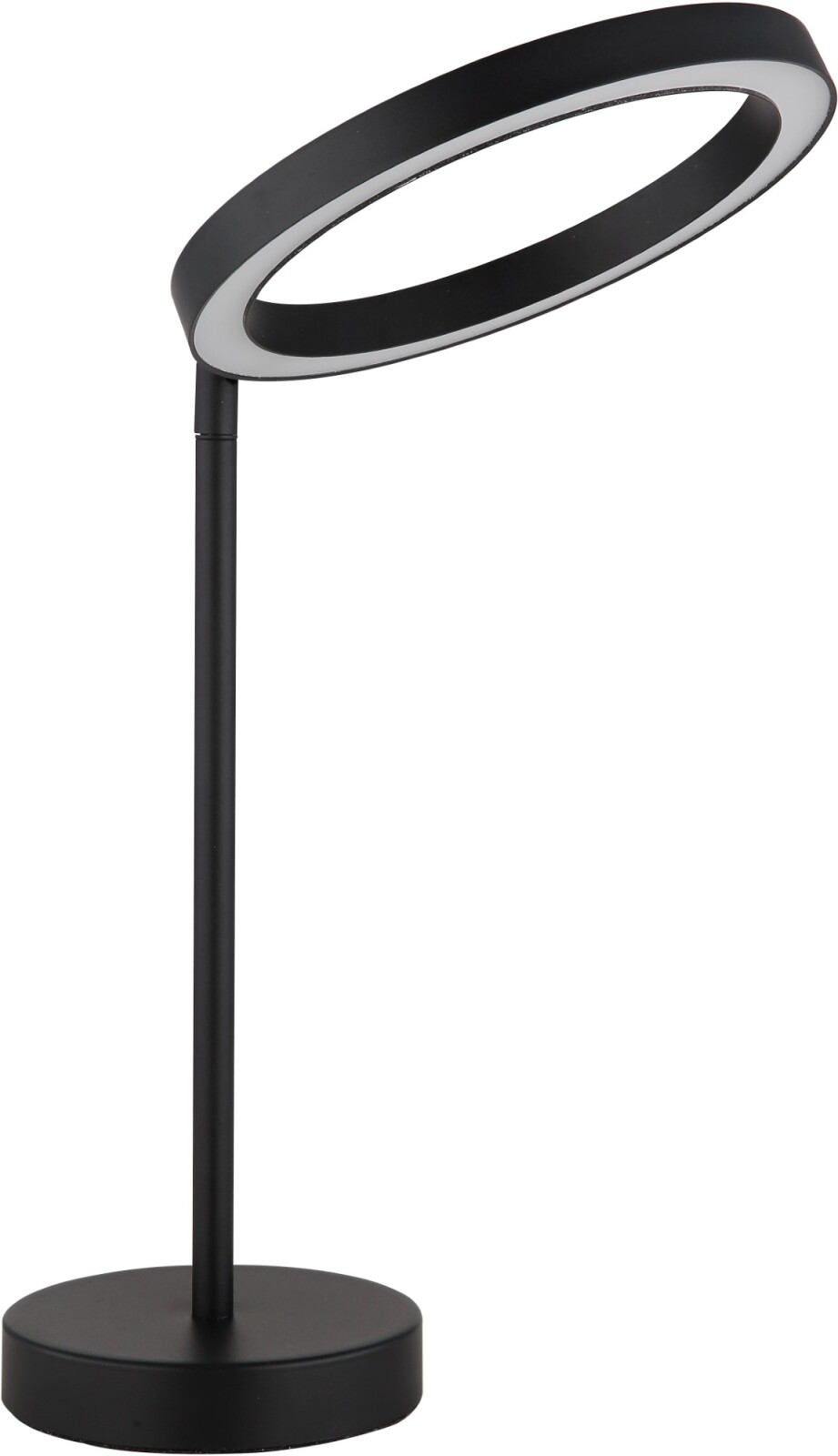 LED-Tischleuchte - schwarz matt-opal - 32 cm hoch 
