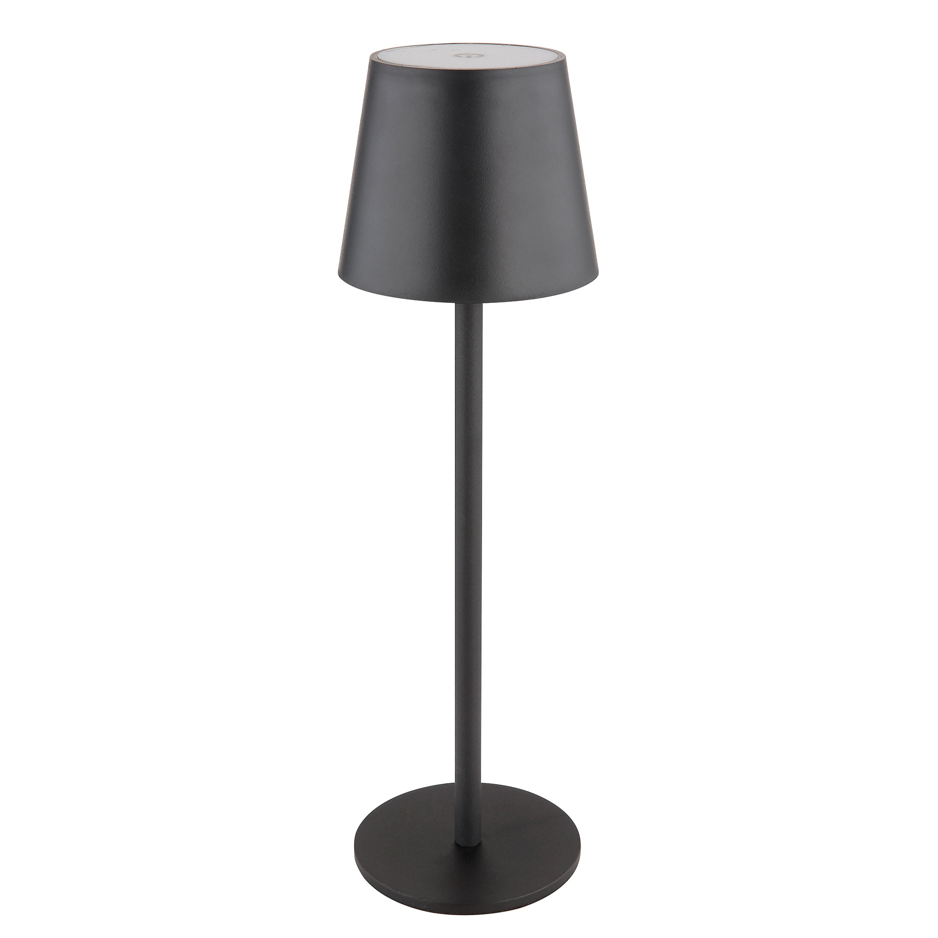 LED-Tischleuchte - schwarz matt - Touchbedienung