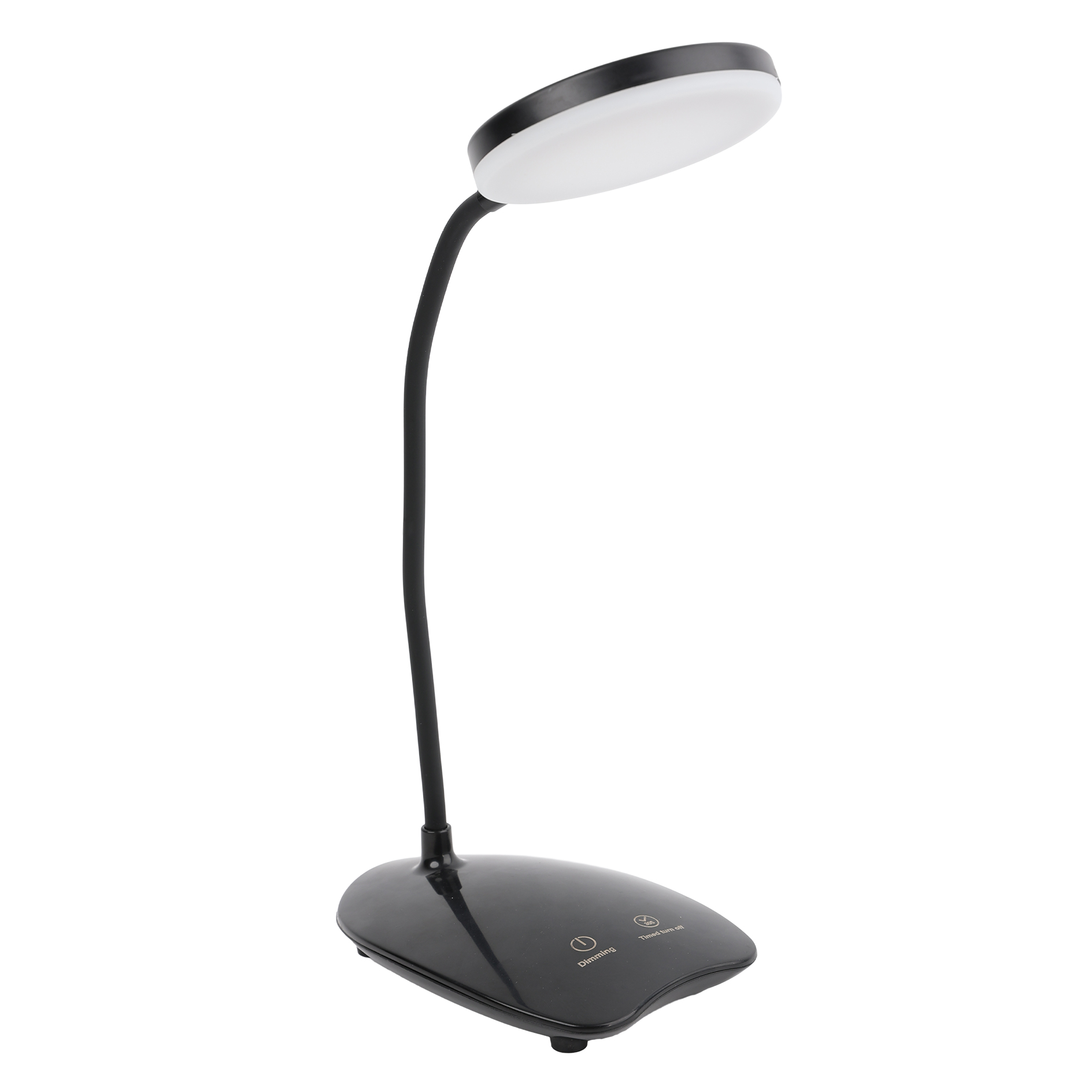 LED-Tischleuchte - schwarz - Touch Dimmer - 40 cm hoch