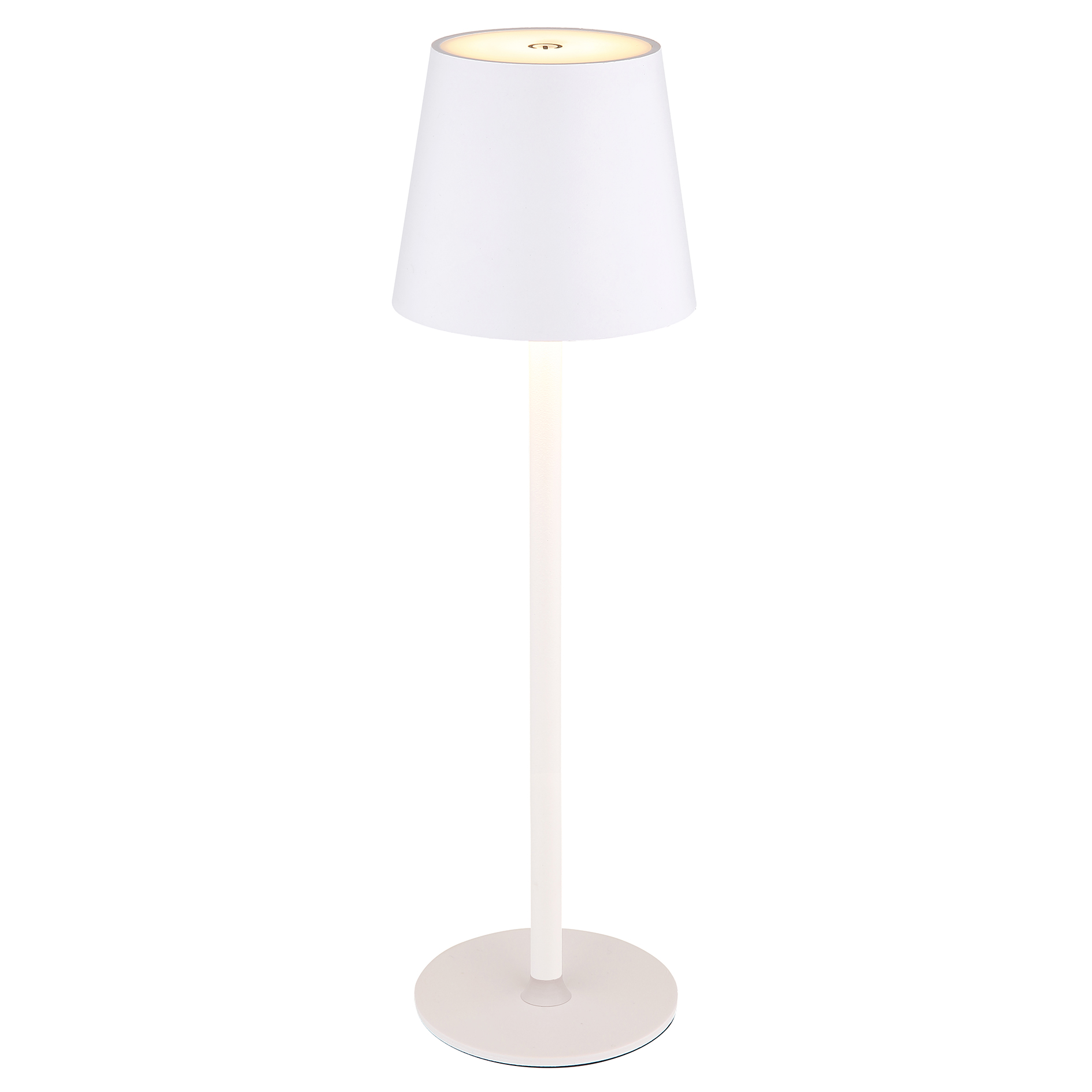 LED-Tischleuchte - weiß - dimmbar - 35,5 cm hoch