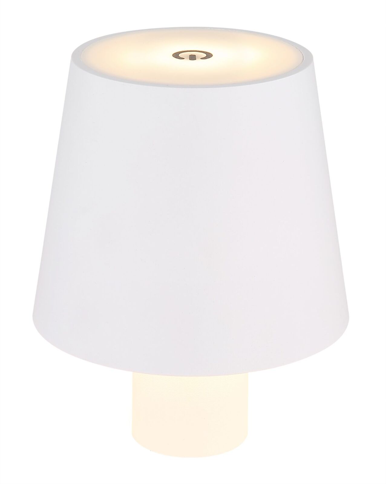 LED-Tischleuchte - weiß matt - zum Aufsetzen - USB - Touch