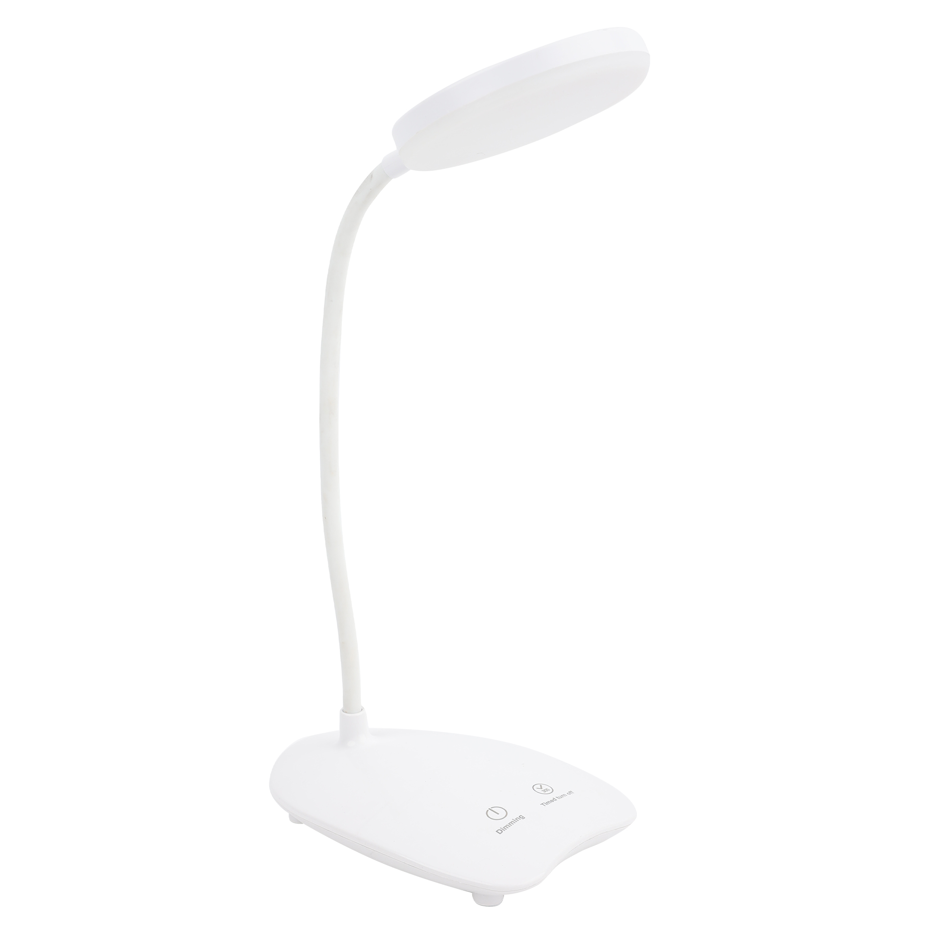 LED-Tischleuchte - weiß - Touch Dimmer - 40 cm hoch