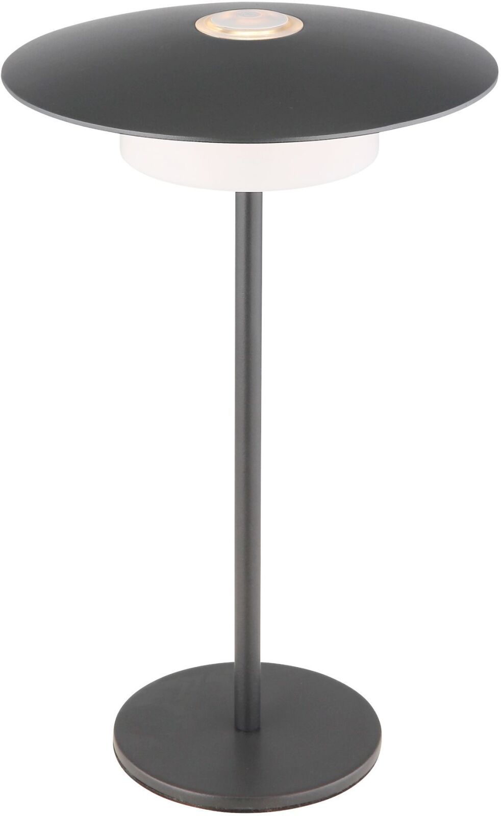 LED-Touch-Tischleuchte - grau matt - Memoryfunktion