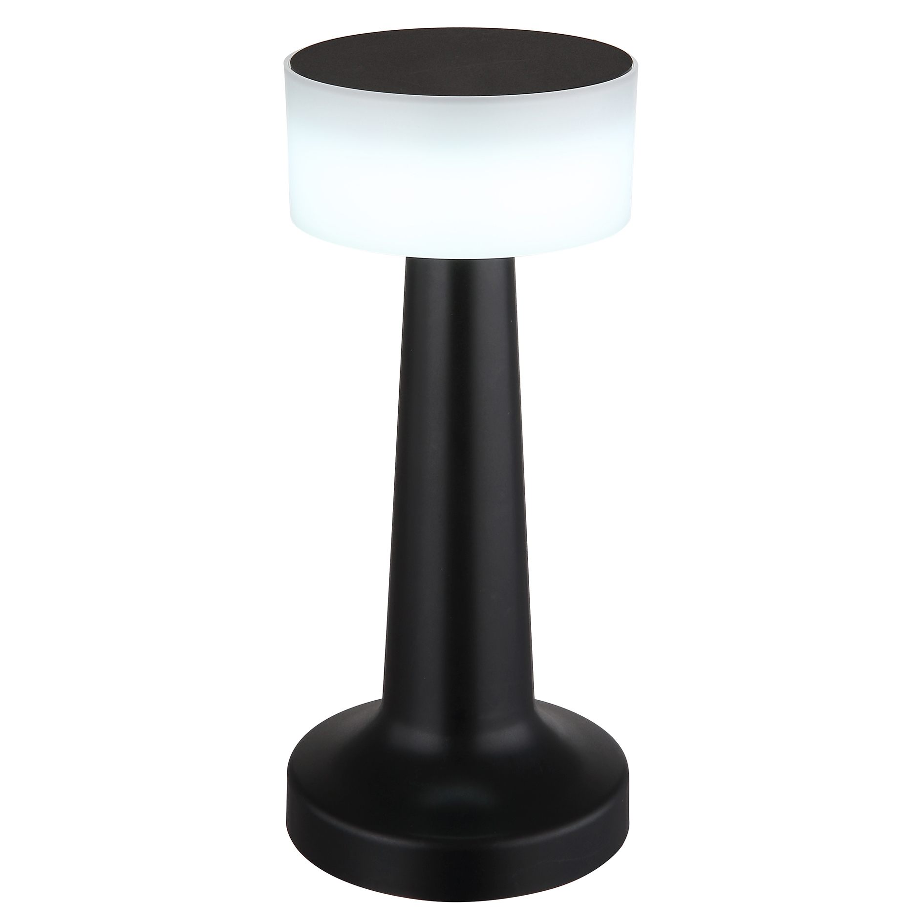 LED-Touch-Tischleuchte - schwarz-weiß - dimmbar