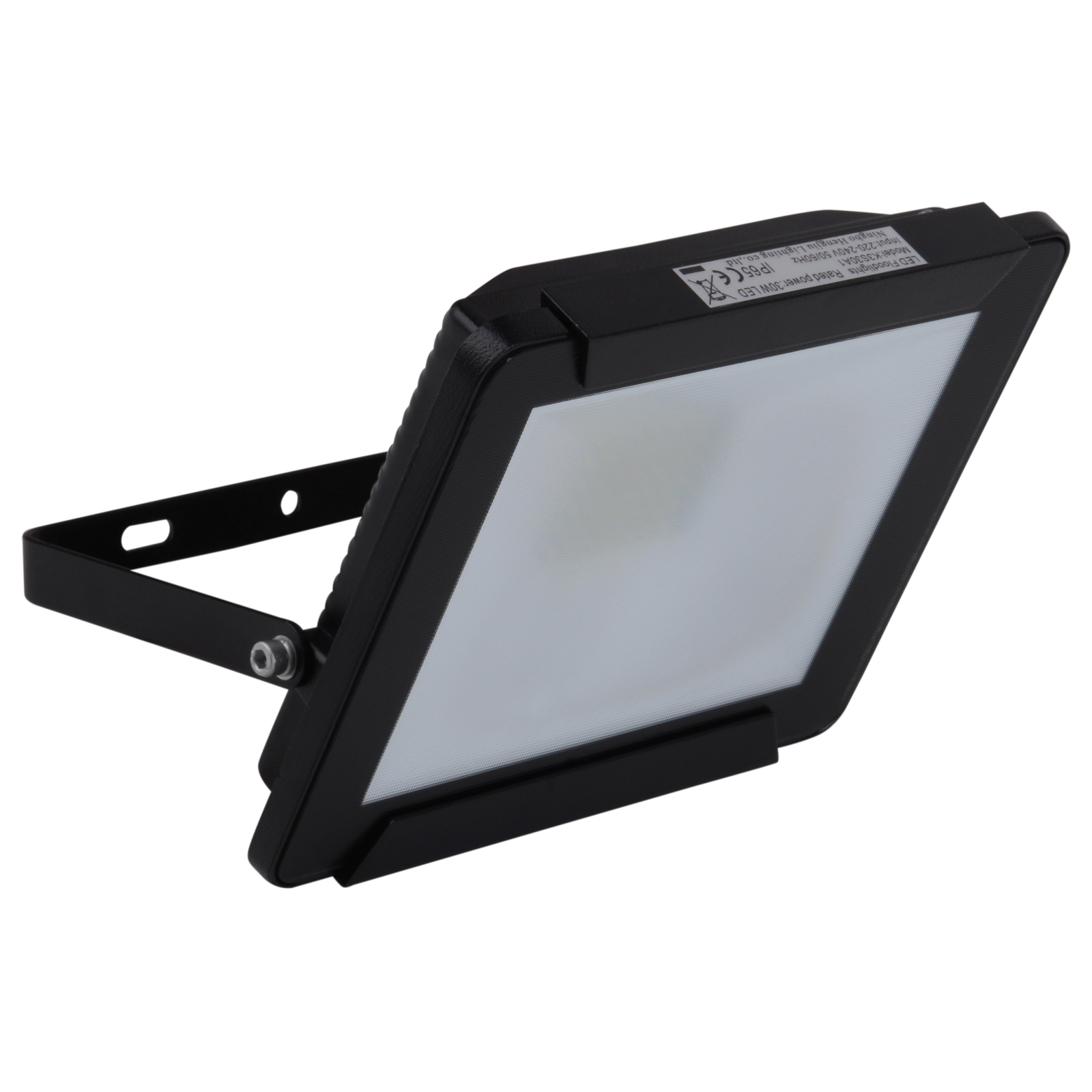 LED-Wand-Außenleuchte STRAHLER - schwarz - 30 Watt