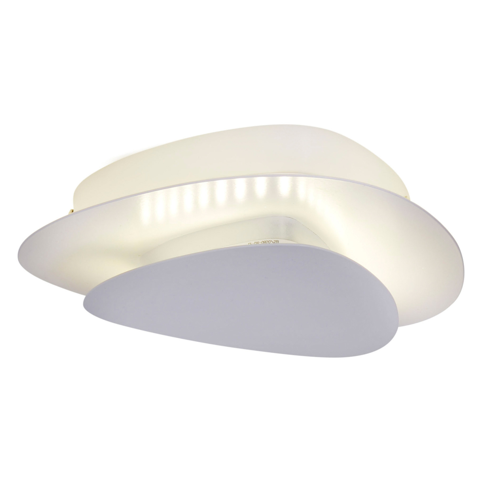 LED-Wand- und Deckenleuchte LISO - weiß - 25,5 cm