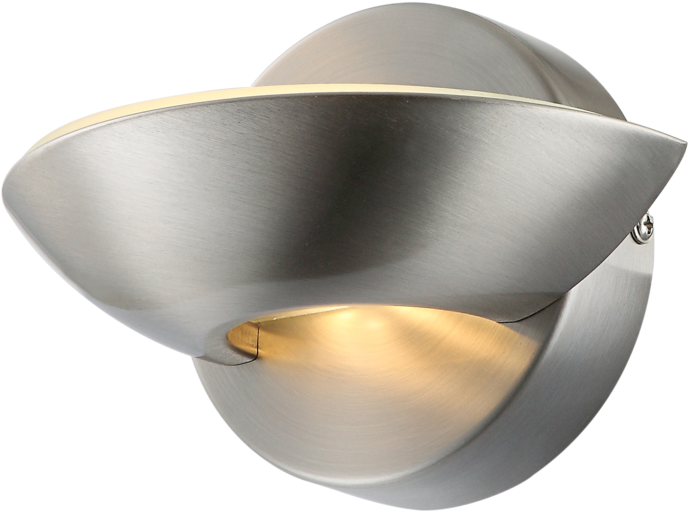 LED-Wandleuchte - Nickel matt