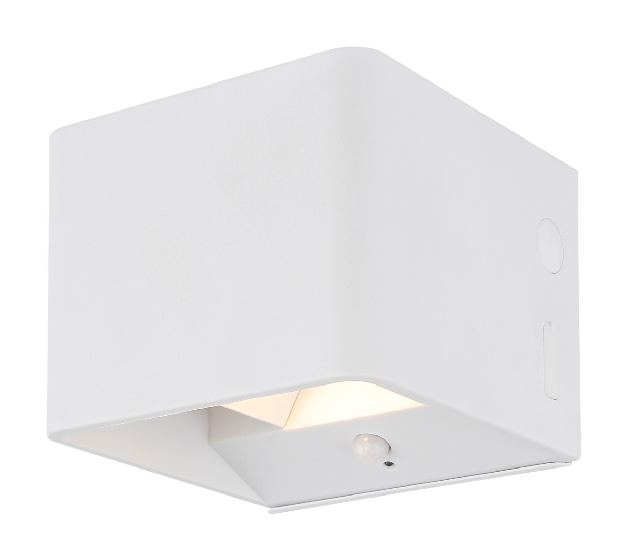 LED-Wandleuchte - weiß matt - 8x10,1 cm